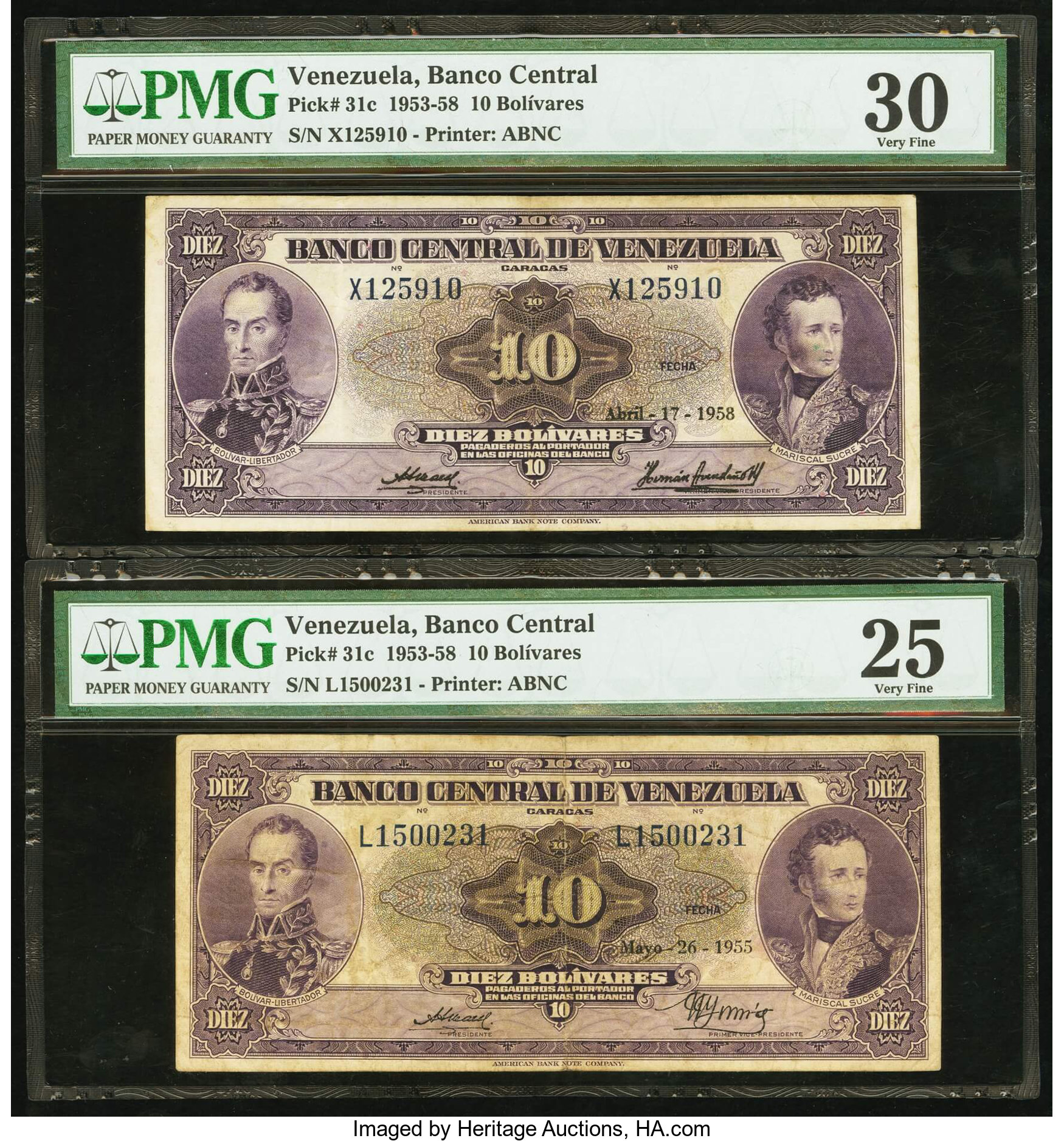 image for: Venezuela  10 bol?vares(B301o)