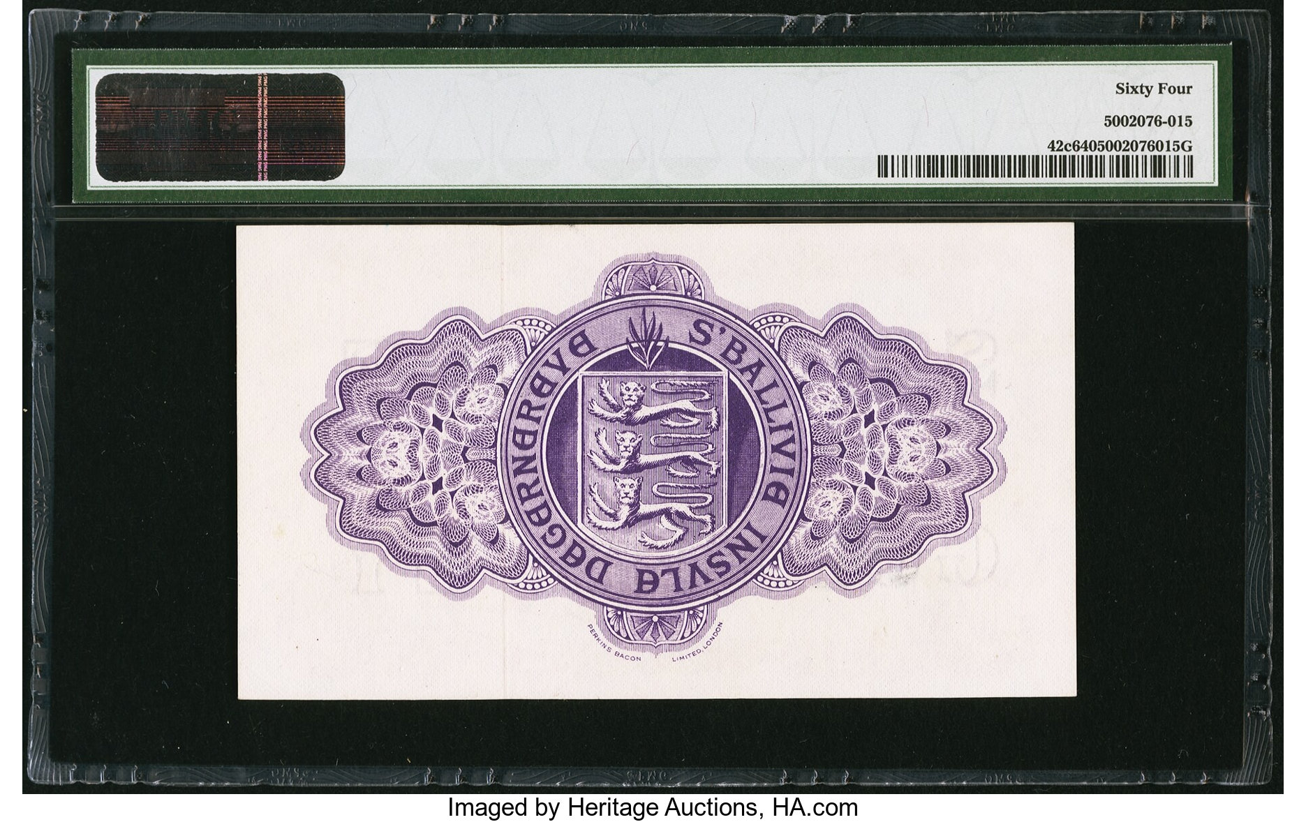 image for: Guernsey  10 shillings(B147h)