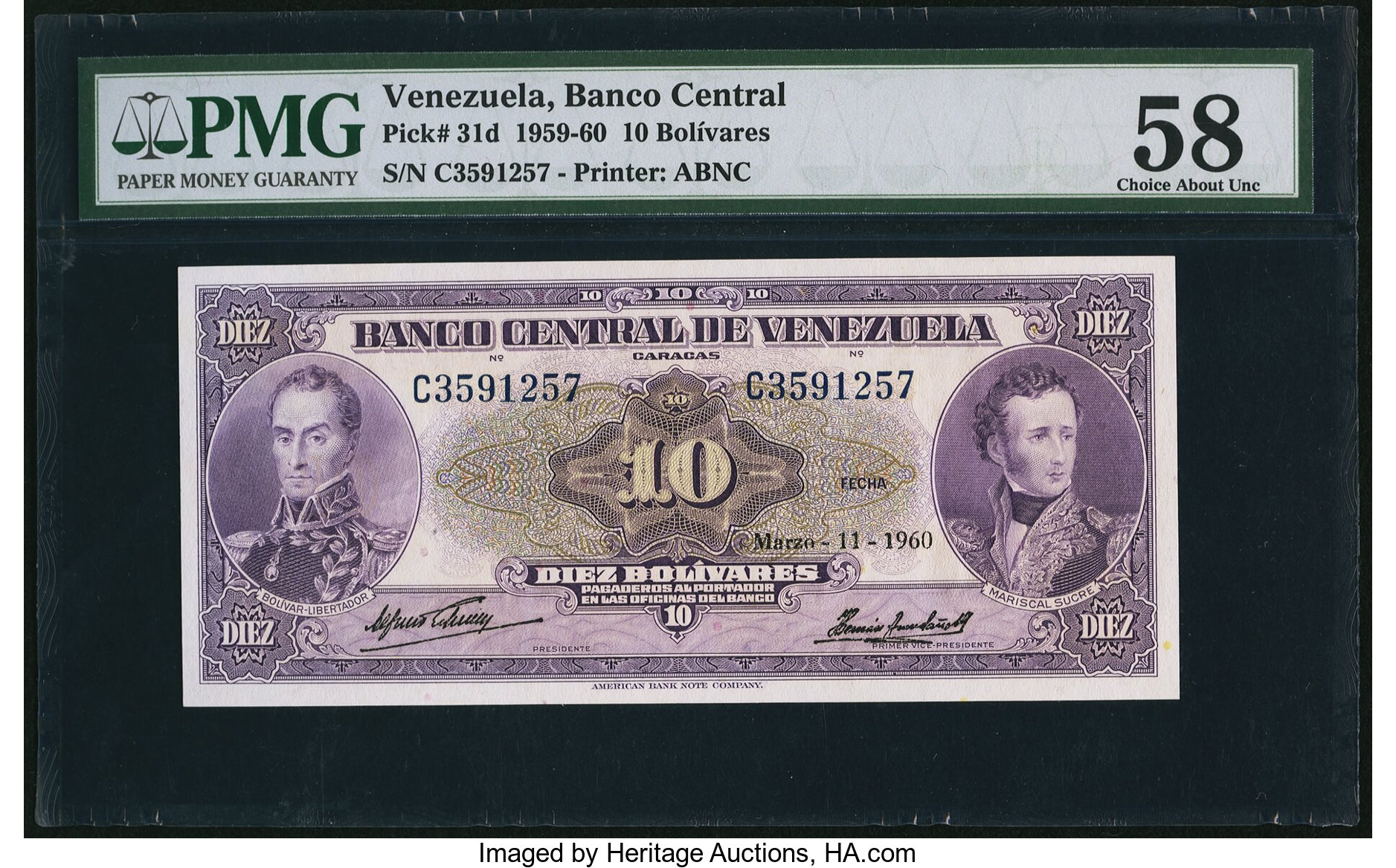 image for: Venezuela  10 bol?vares(B301j)