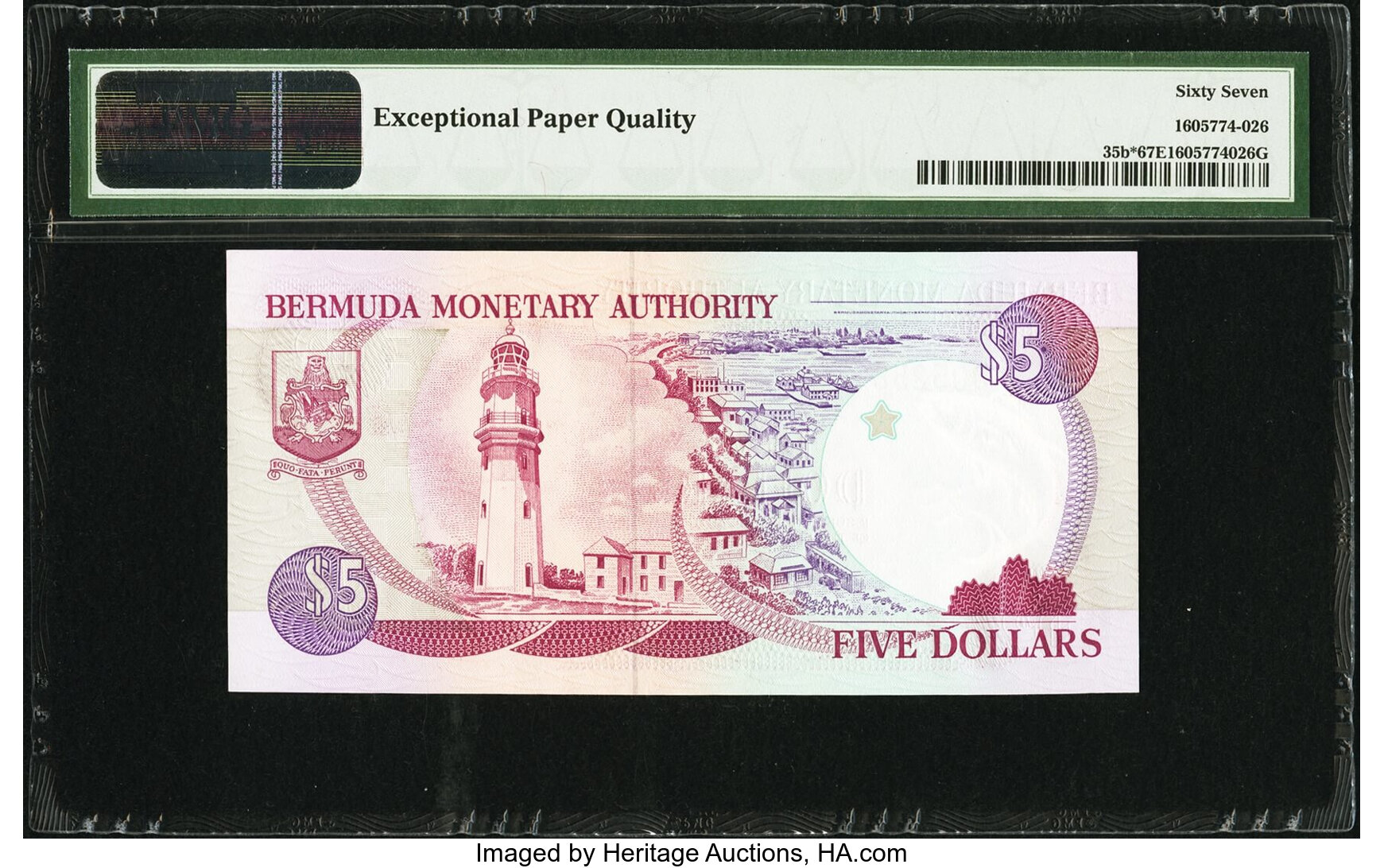 image for: Bermuda  5 dollars (B209az)