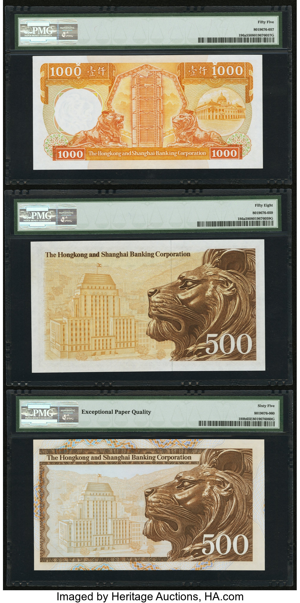 image for: Hong Kong  1,000 dollars (B679b)