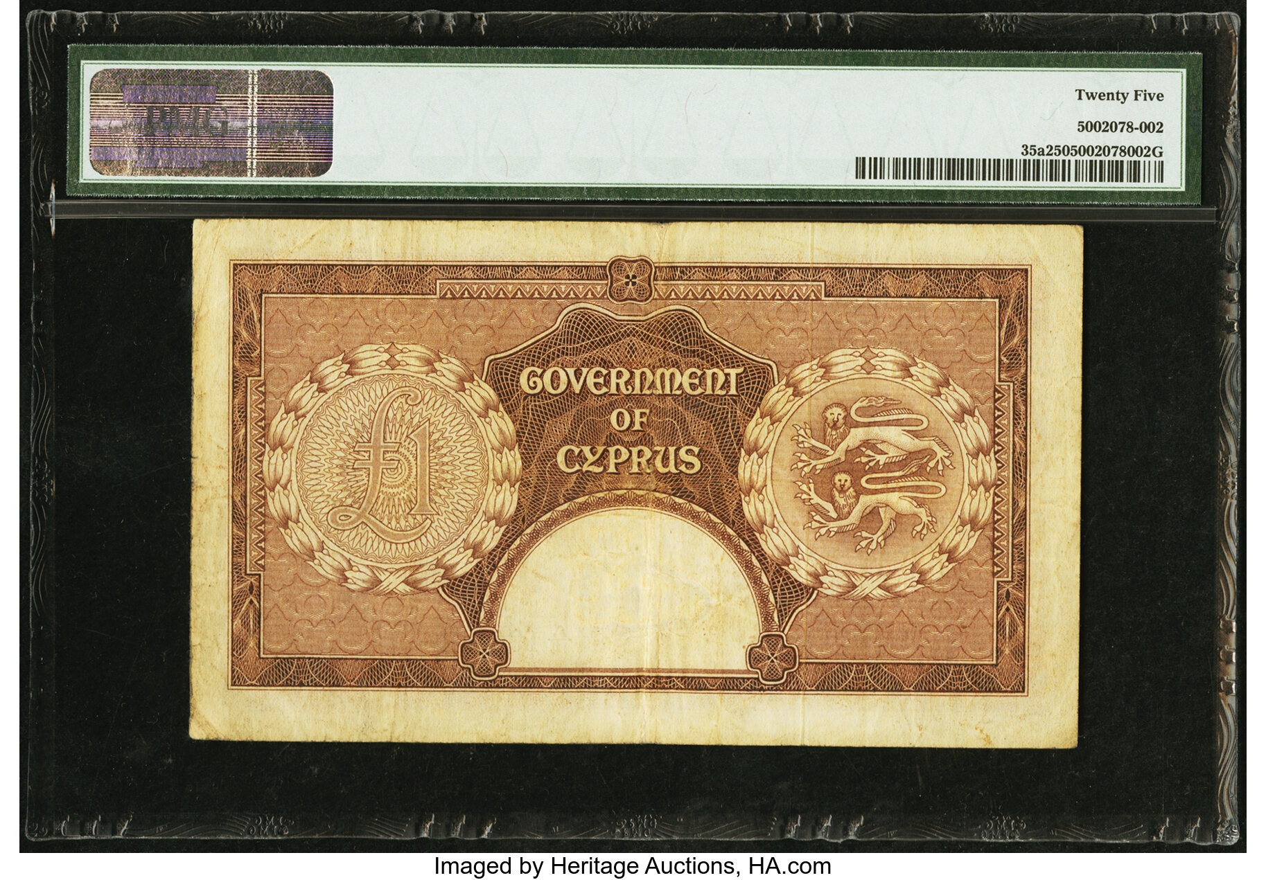image for: Cyprus  1 pound (B135c)