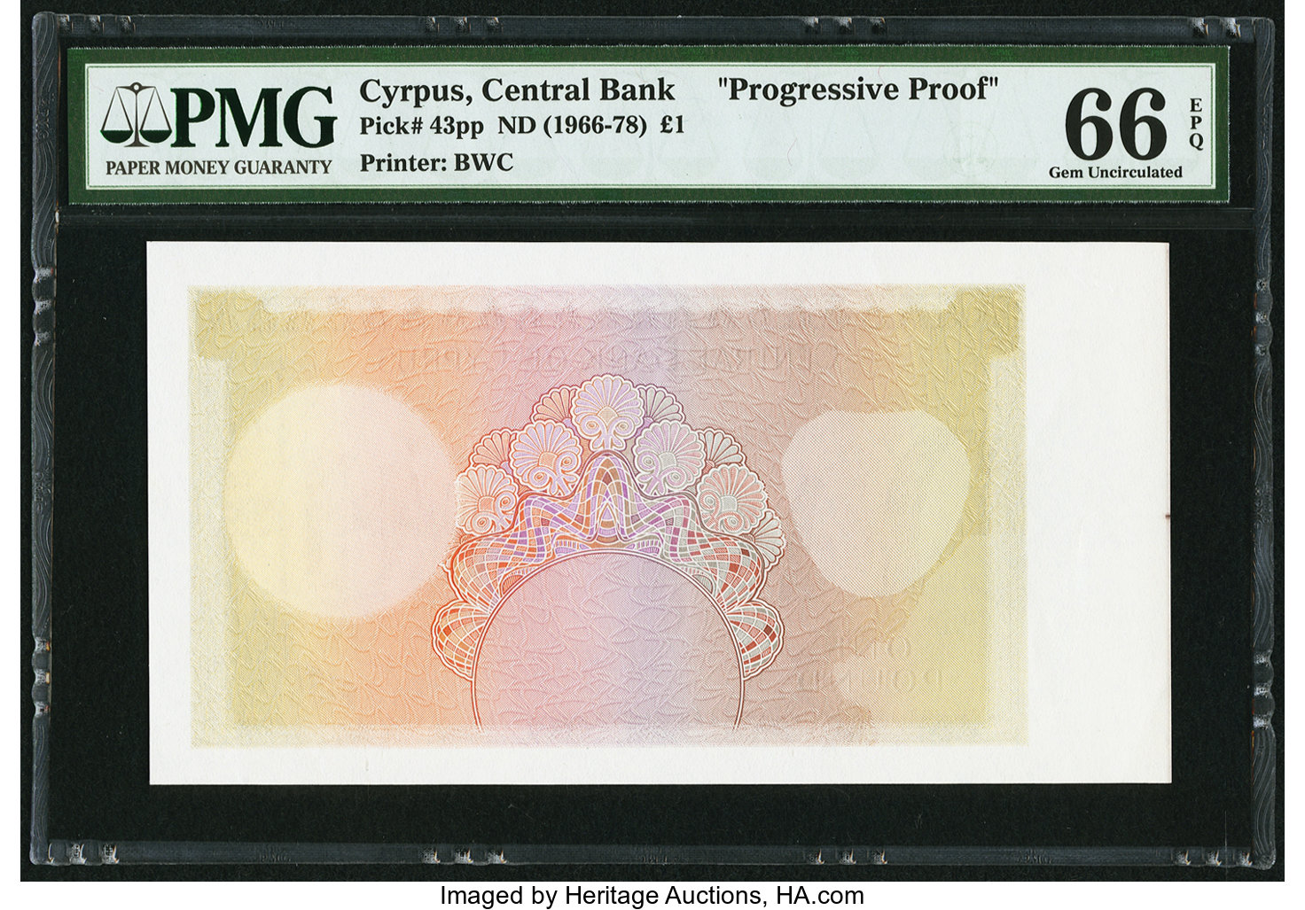 image for: Cyprus  1 pound (B303a)
