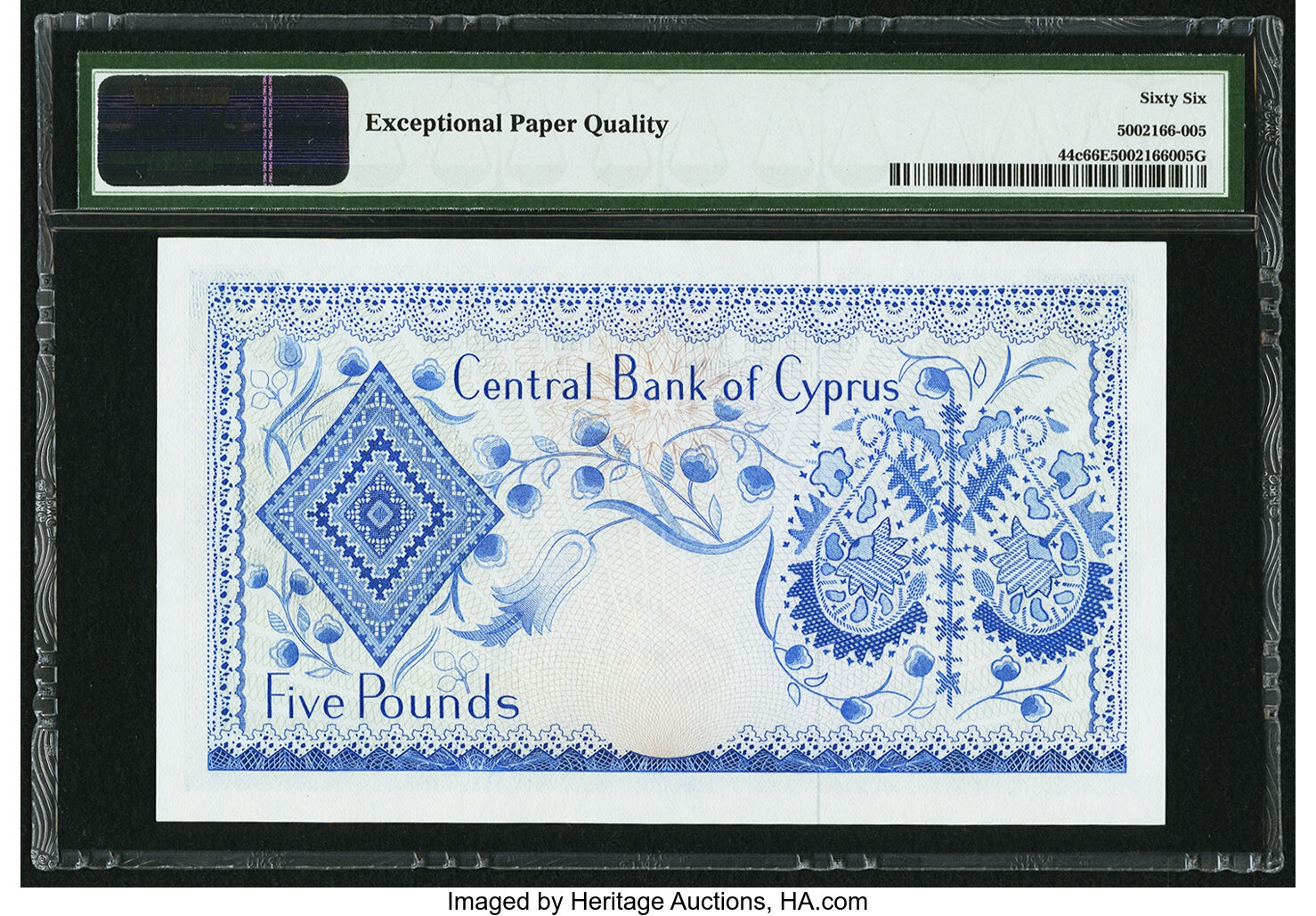 image for: Cyprus  5 pounds (B304b)