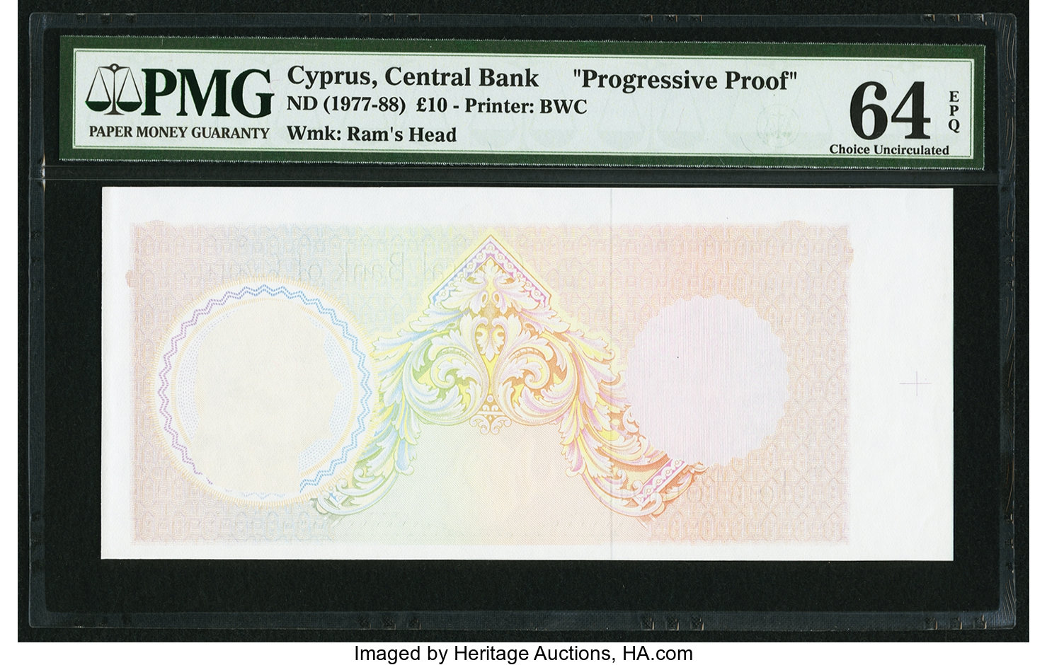 image for: Cyprus  10 pounds (B308c)