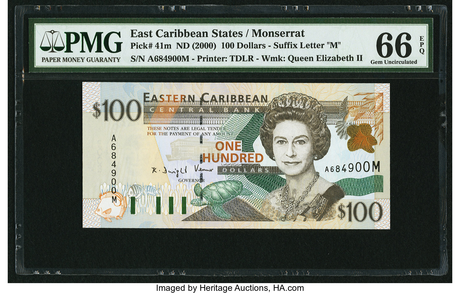 image for: East Caribbean States  100 dollars (B225m)