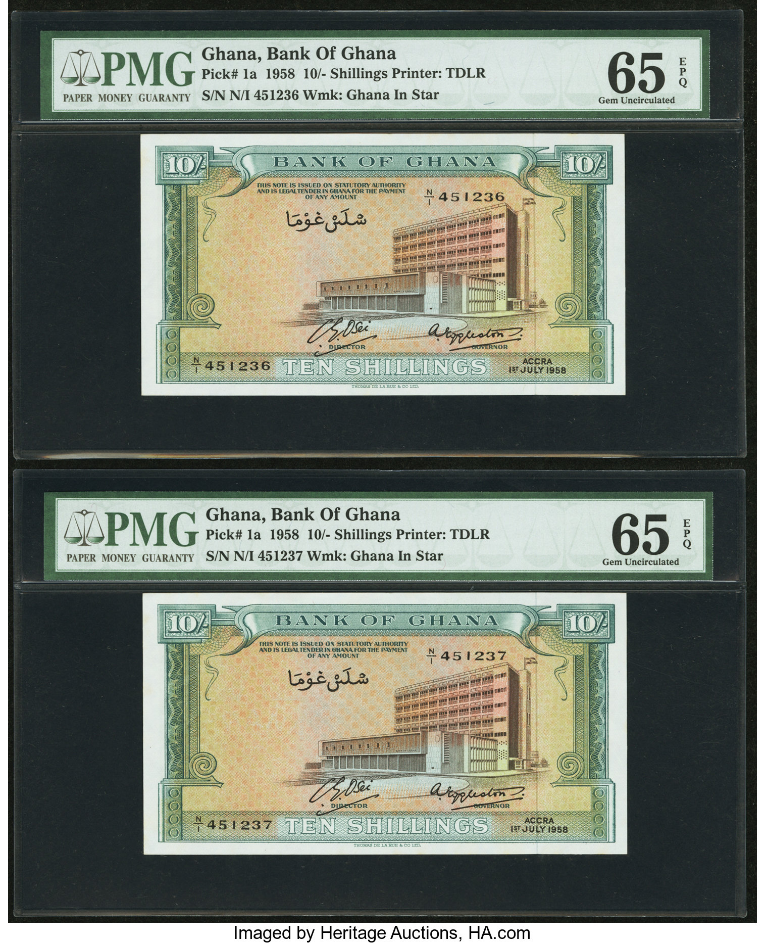 image for: Ghana  10 shillings (B101c)
