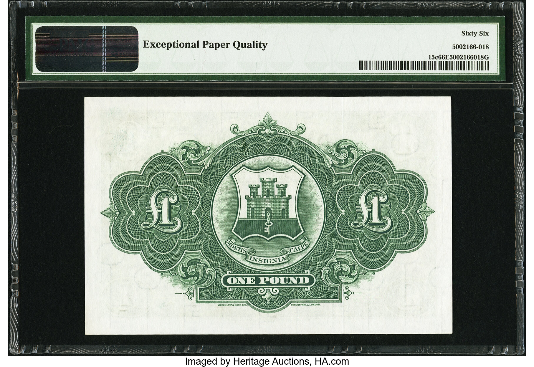 image for: Gibraltar  1 pound (B116b)