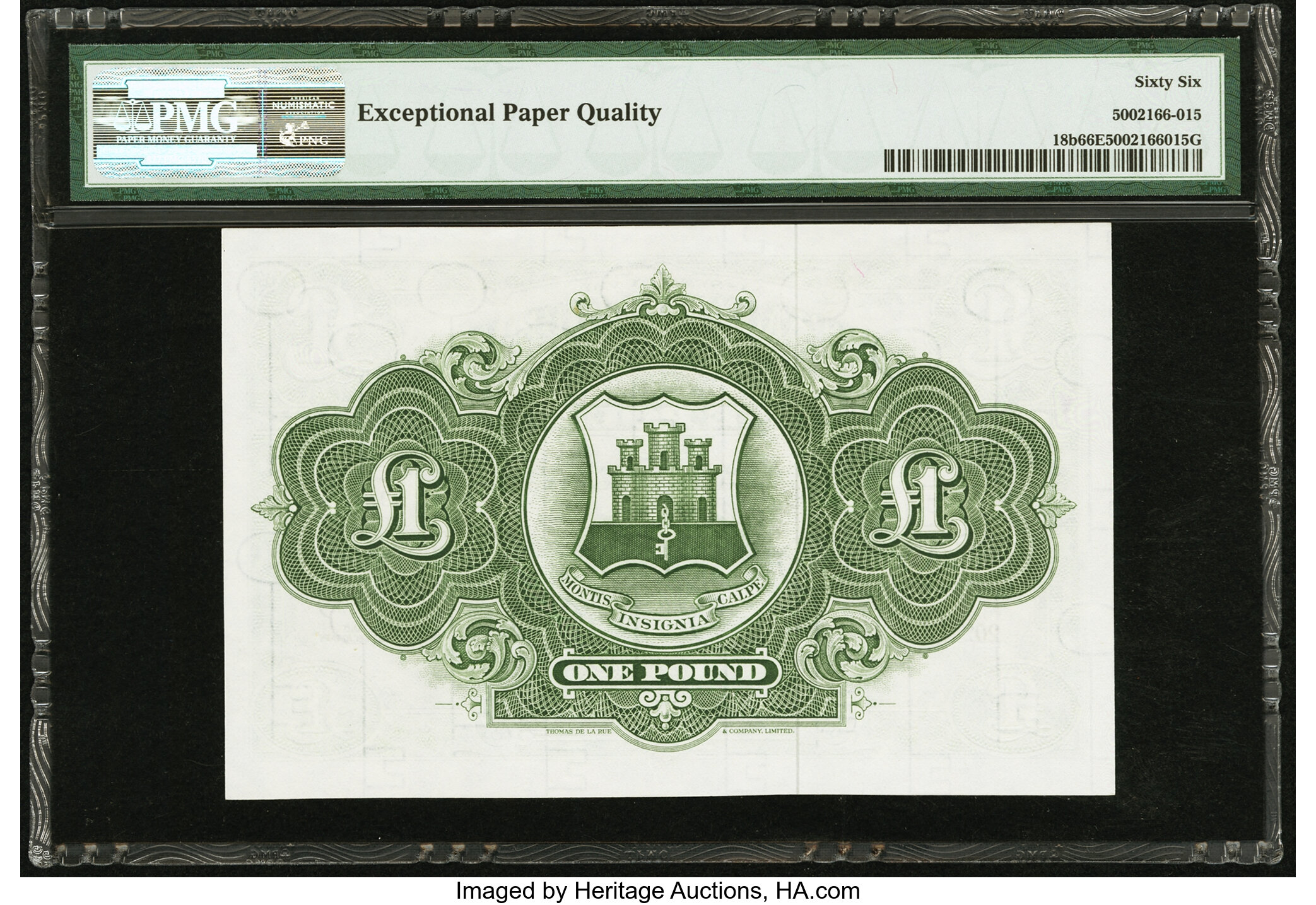 image for: Gibraltar  1 pound (B116gs1)