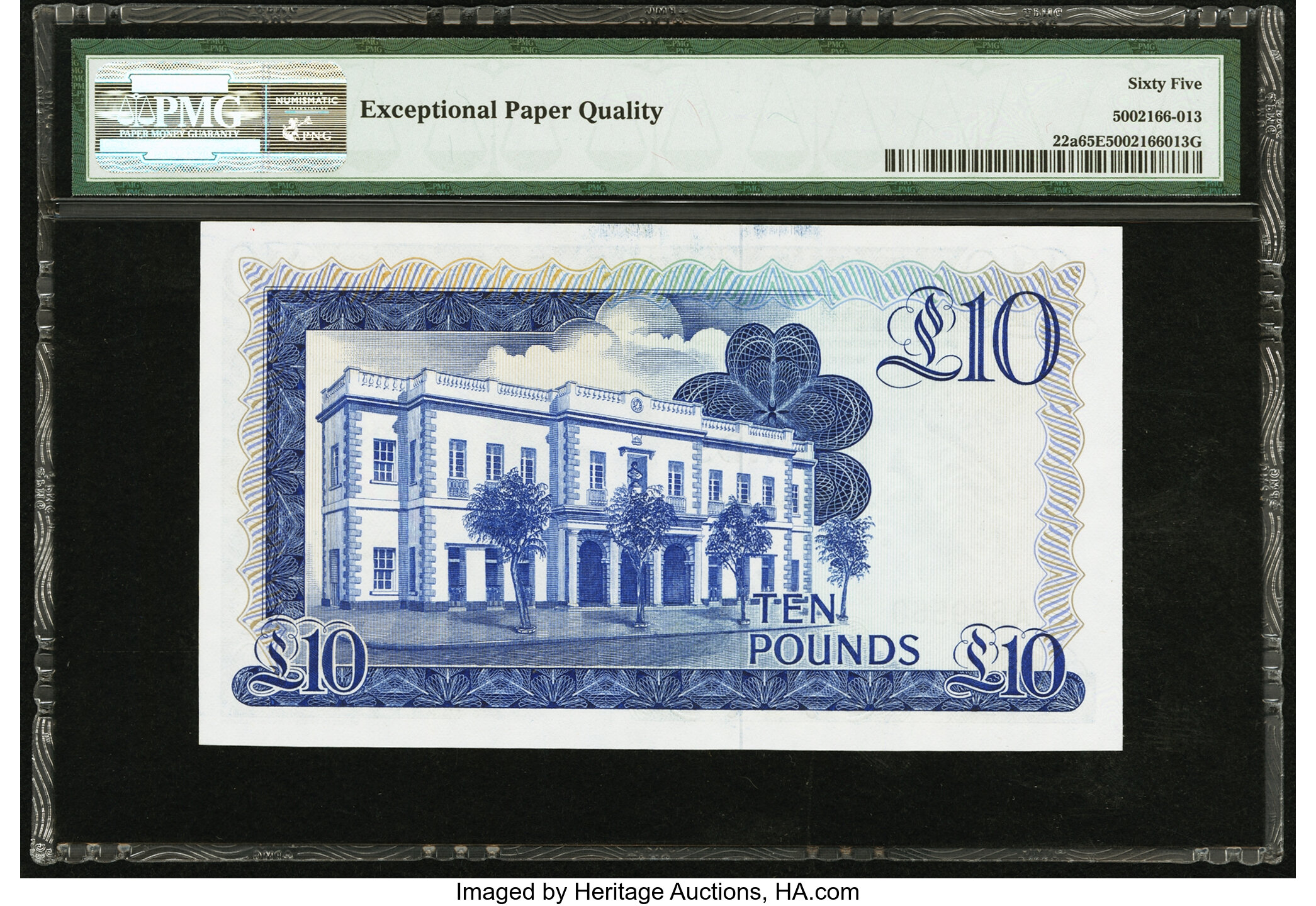 image for: Gibraltar  10 pounds (B120a)