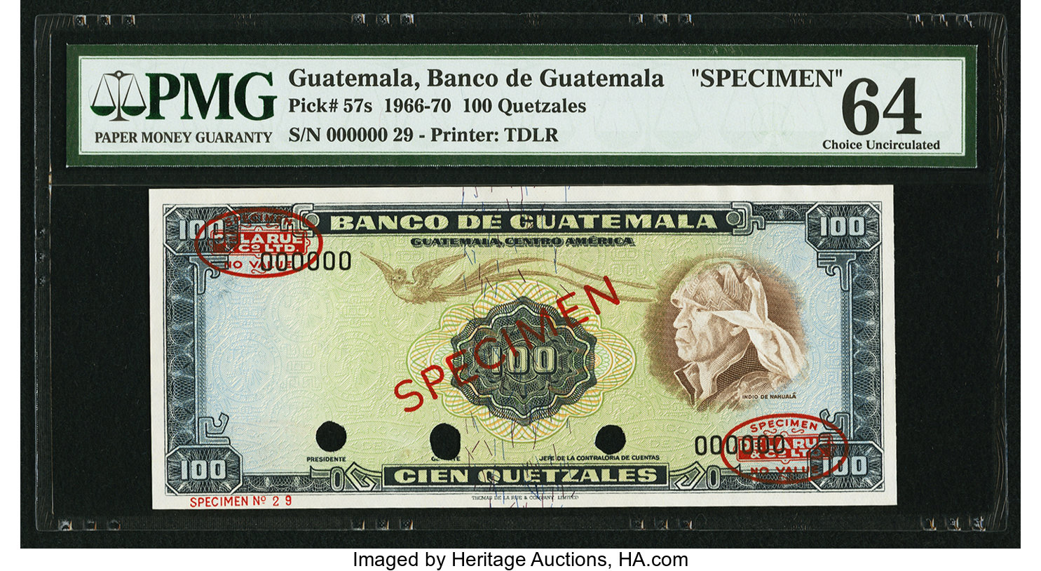 image for: Guatemala  100 quetzales (B541b)