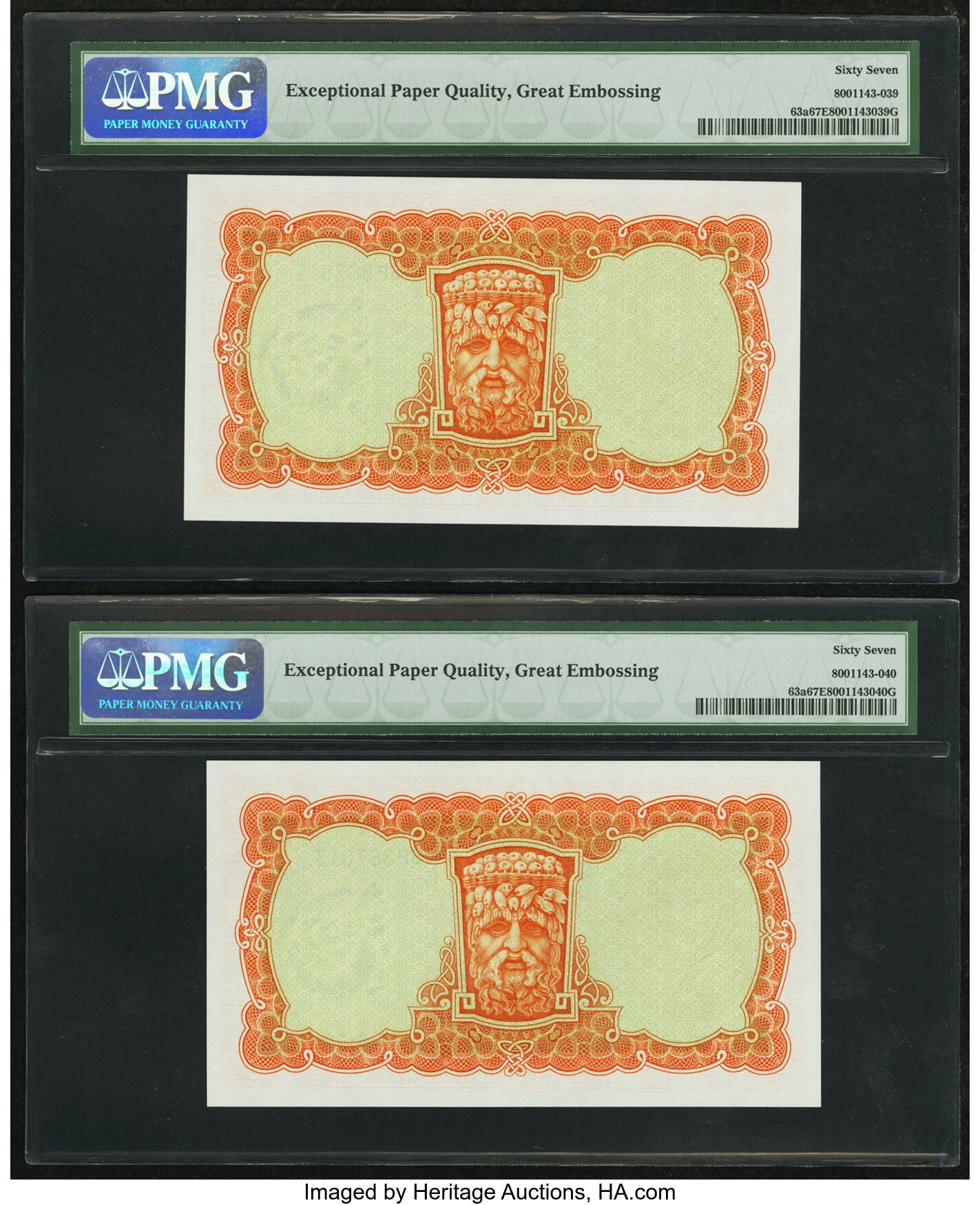 image for: Ireland, Republic of  10 shillings (B208a)