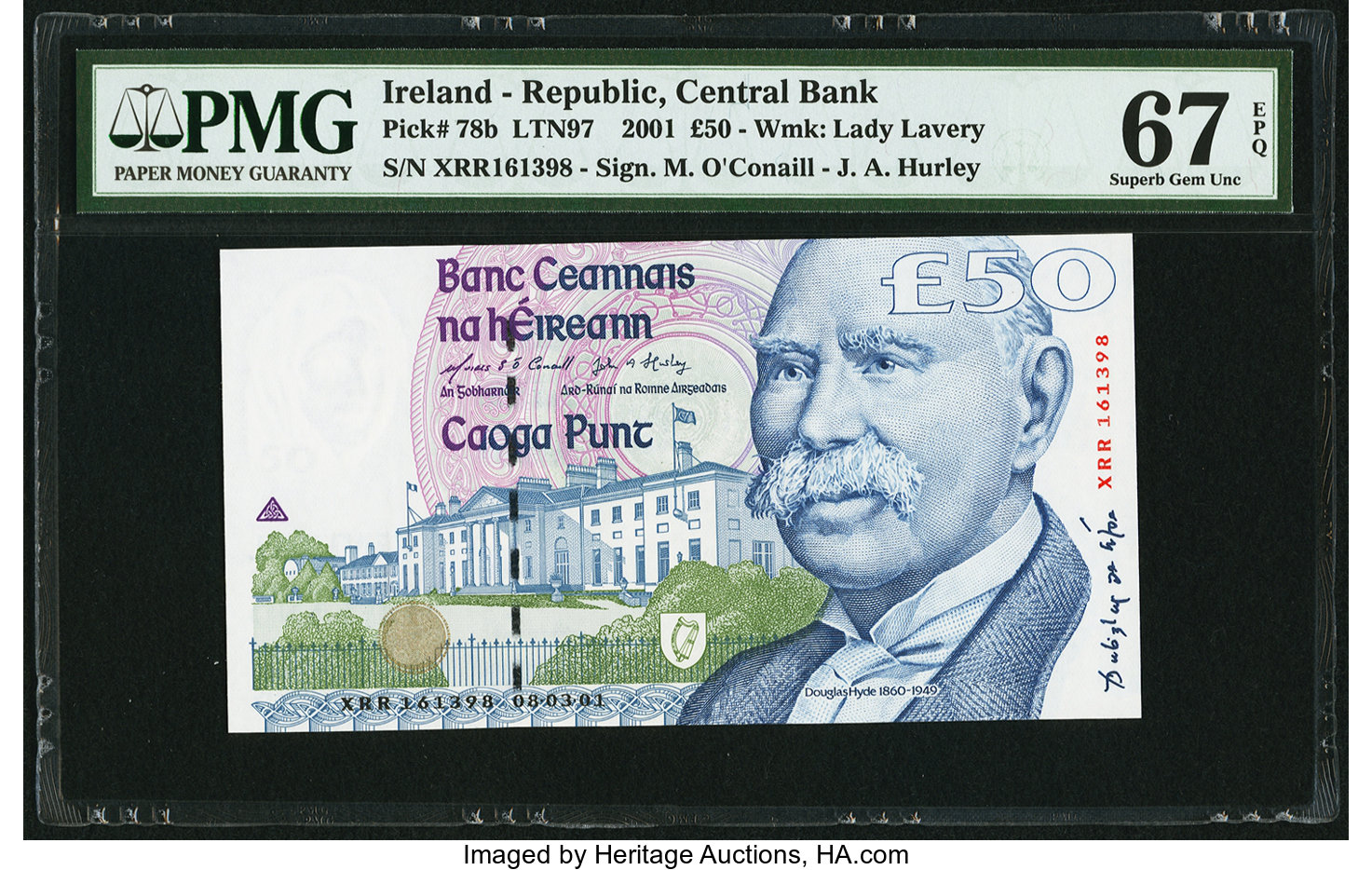 image for: Ireland, Republic of  50 pounds(B223bs)
