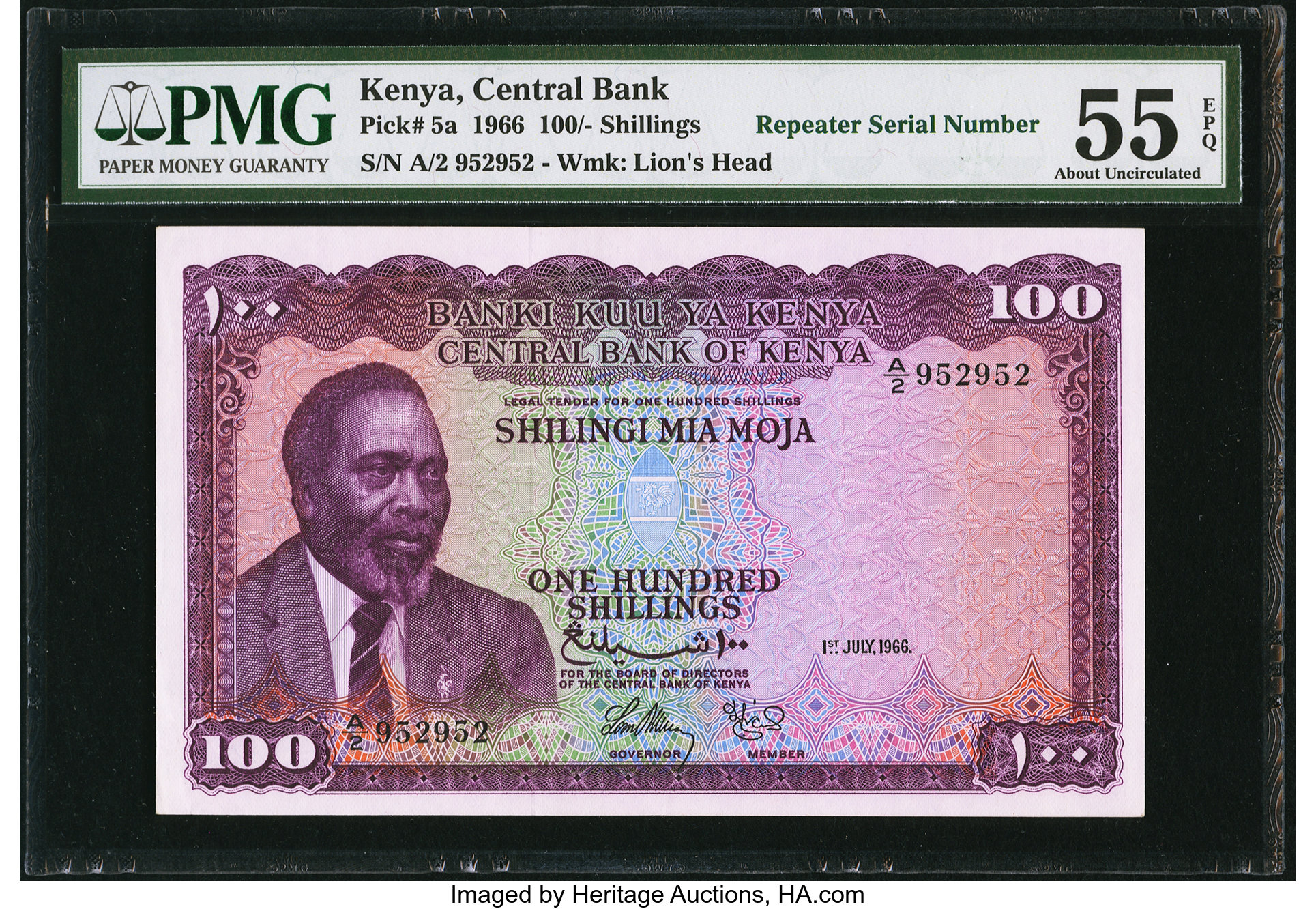 image for: Kenya  100 shillings (B105p)