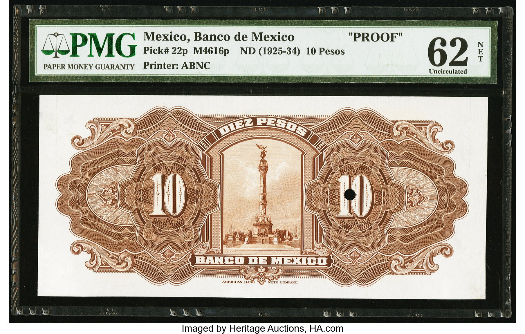 image for: Mexico  10 pesos(B602a)