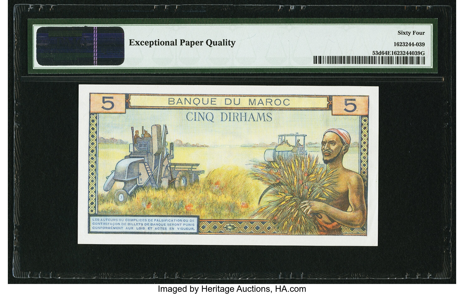 image for: Morocco  5 dirhams (B401d)
