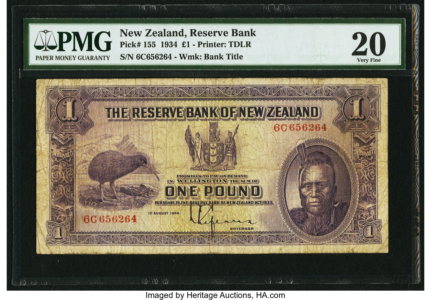image for: New Zealand  1 pound (B102as)