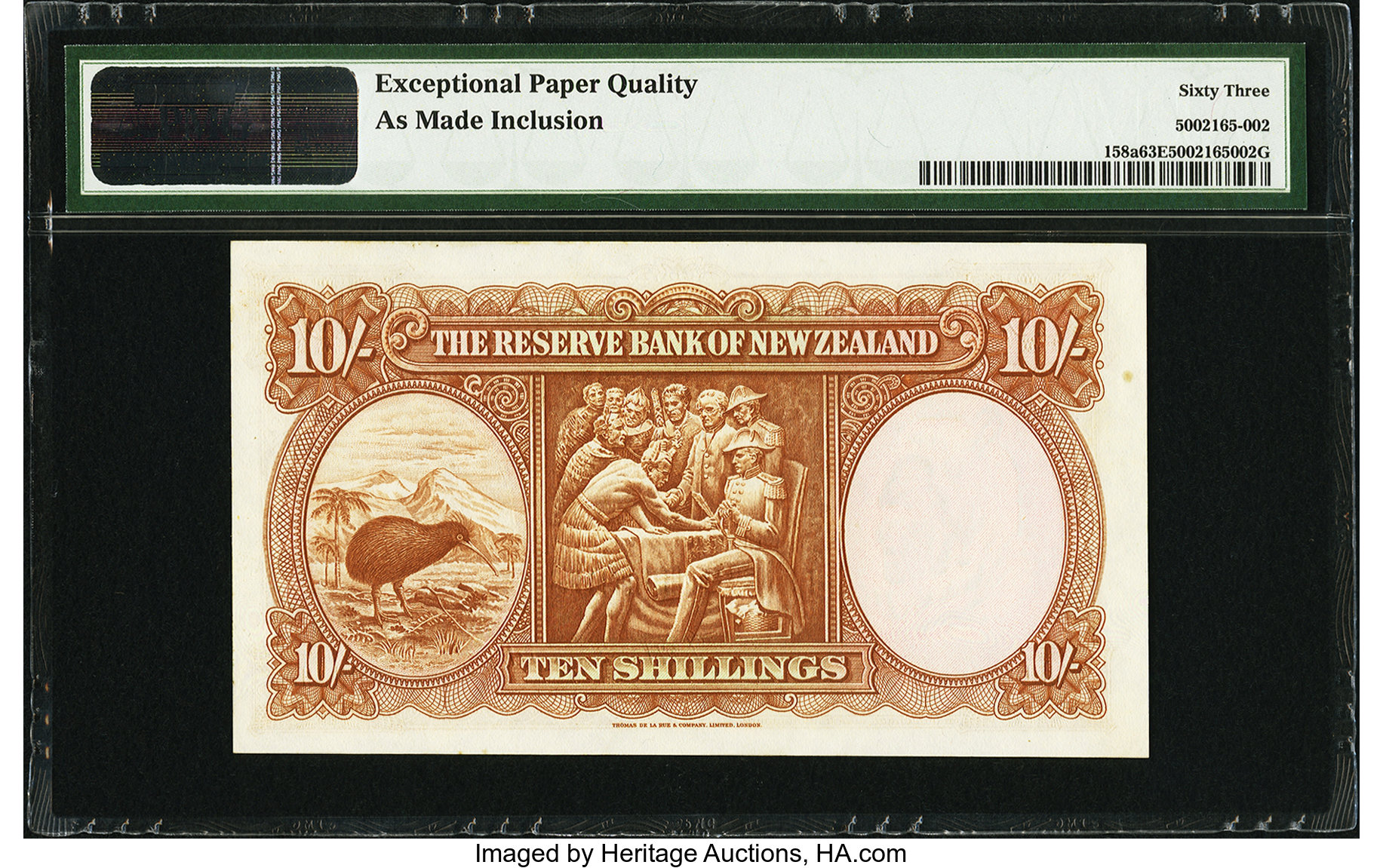 image for: New Zealand  10 shillings (B105g)