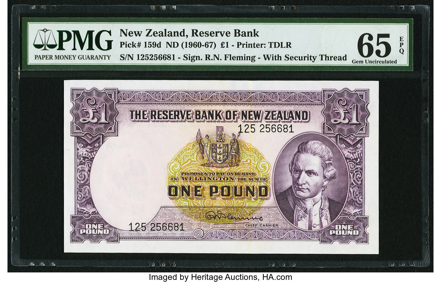 image for: New Zealand  1 pound (B106ns)