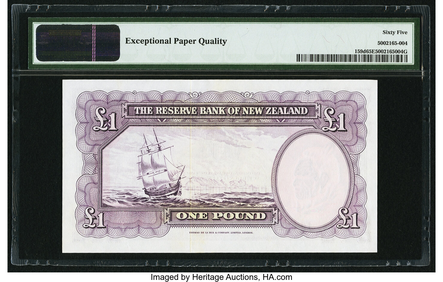 image for: New Zealand  1 pound (B106ms)