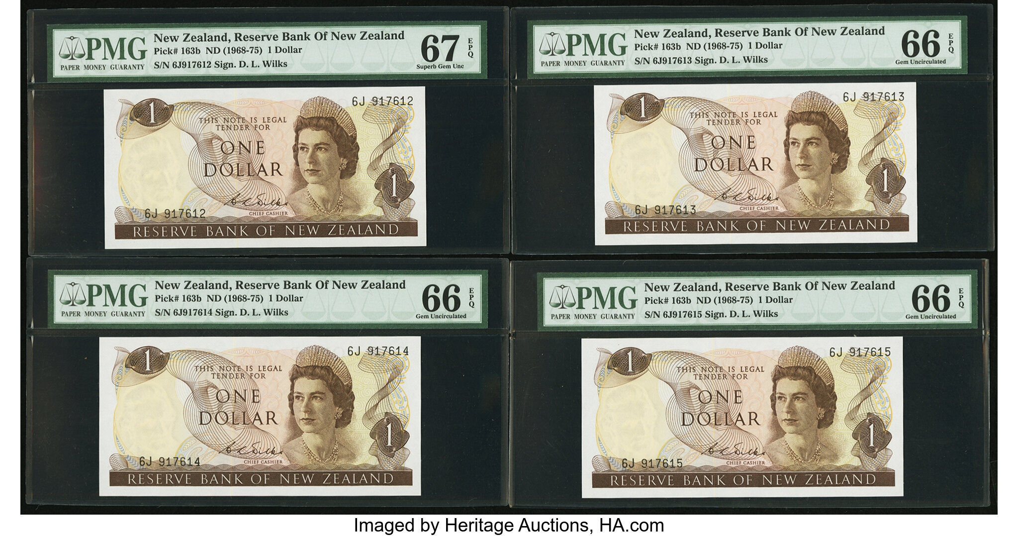 image for: New Zealand  1 dollar (B110as)