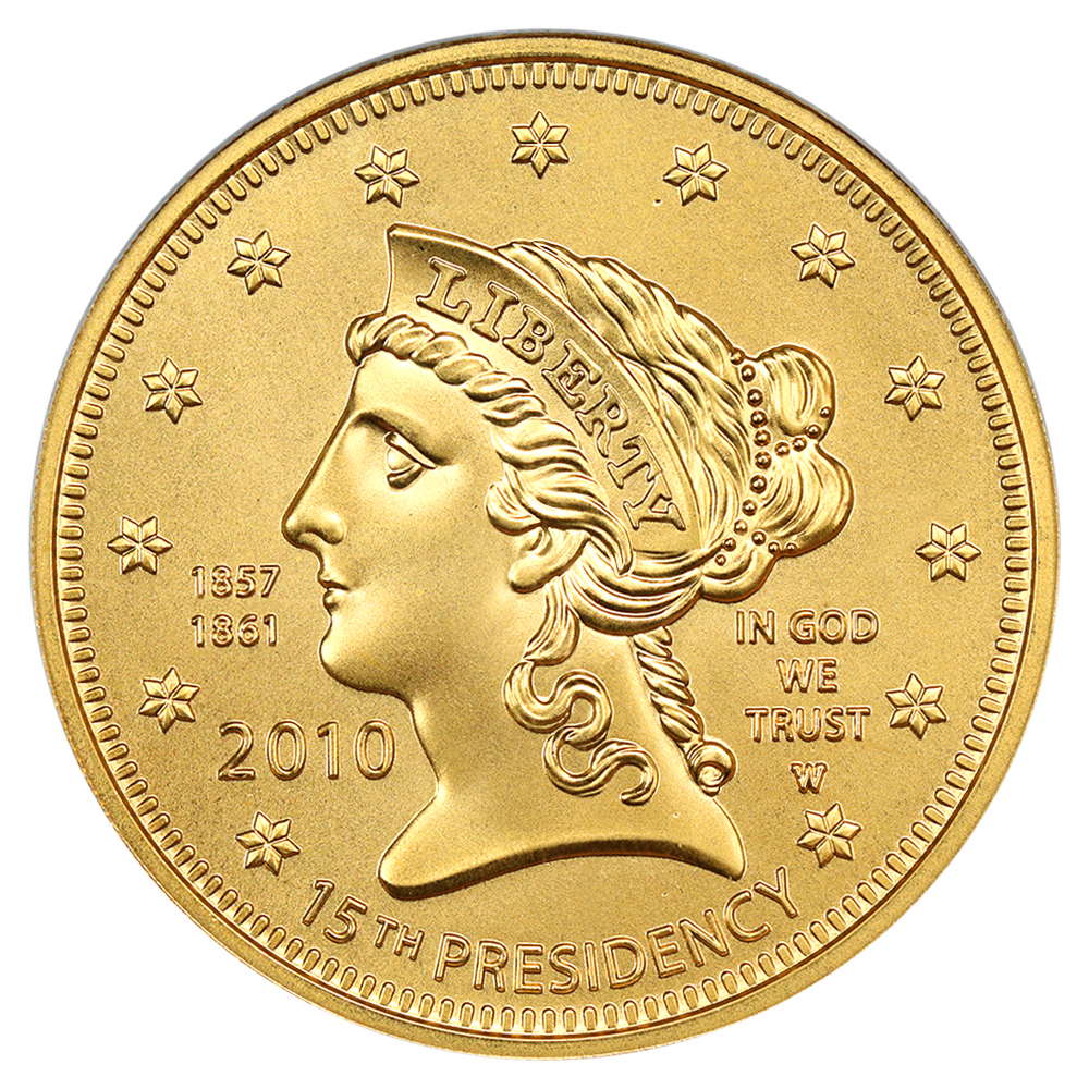 image for: 2010-W Buchanan's Liberty $10 PCGS MS69