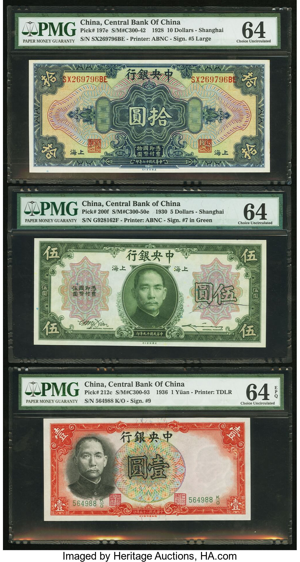 image for: China National Banks  5 dollars(B3050a)