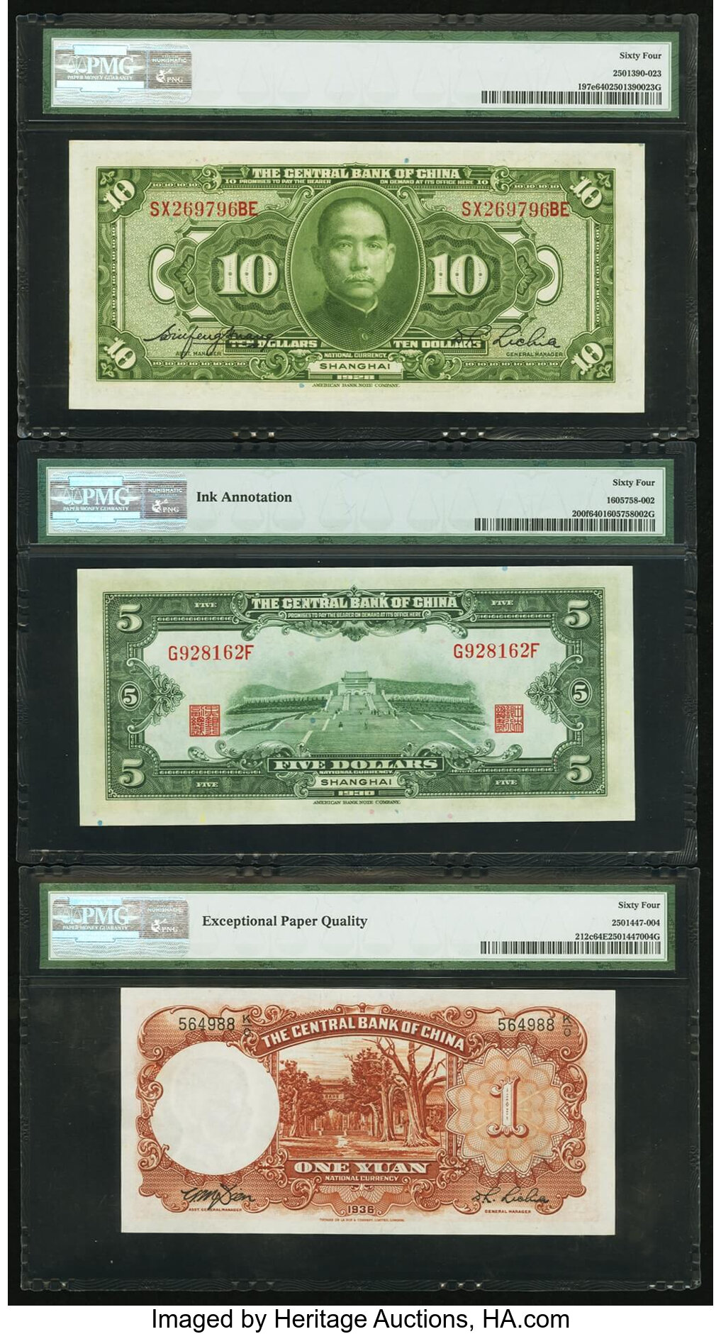 image for: China National Banks  10 dollars(B3044b)