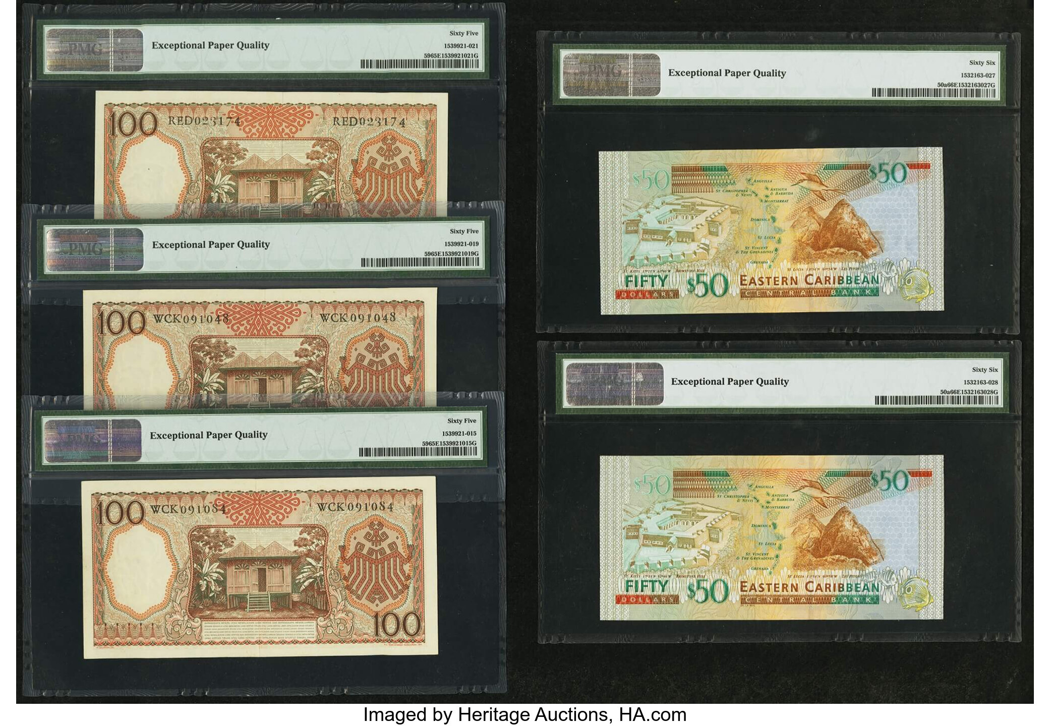 image for: East Caribbean States  50 dollars (B234a)