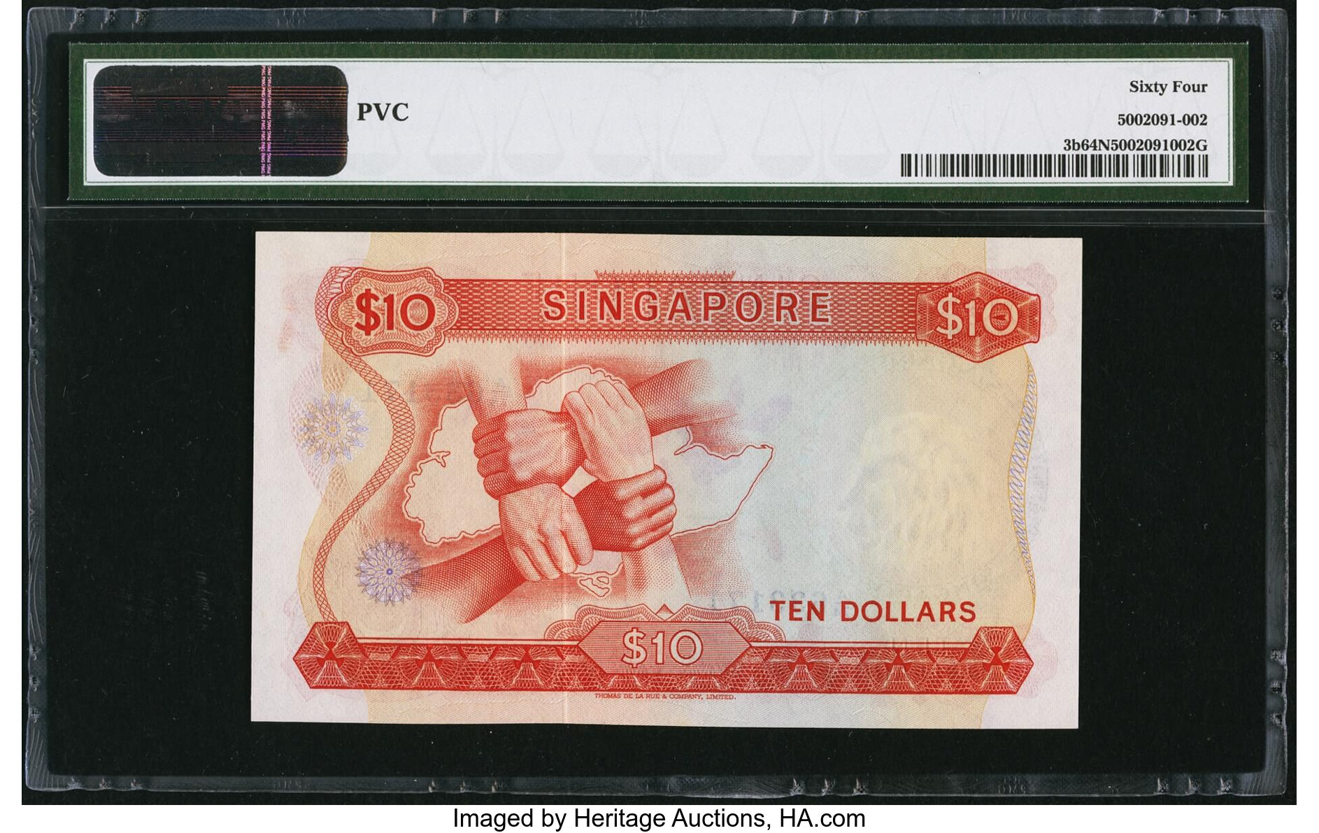 image for: Singapore  10 dollars (B103dz)