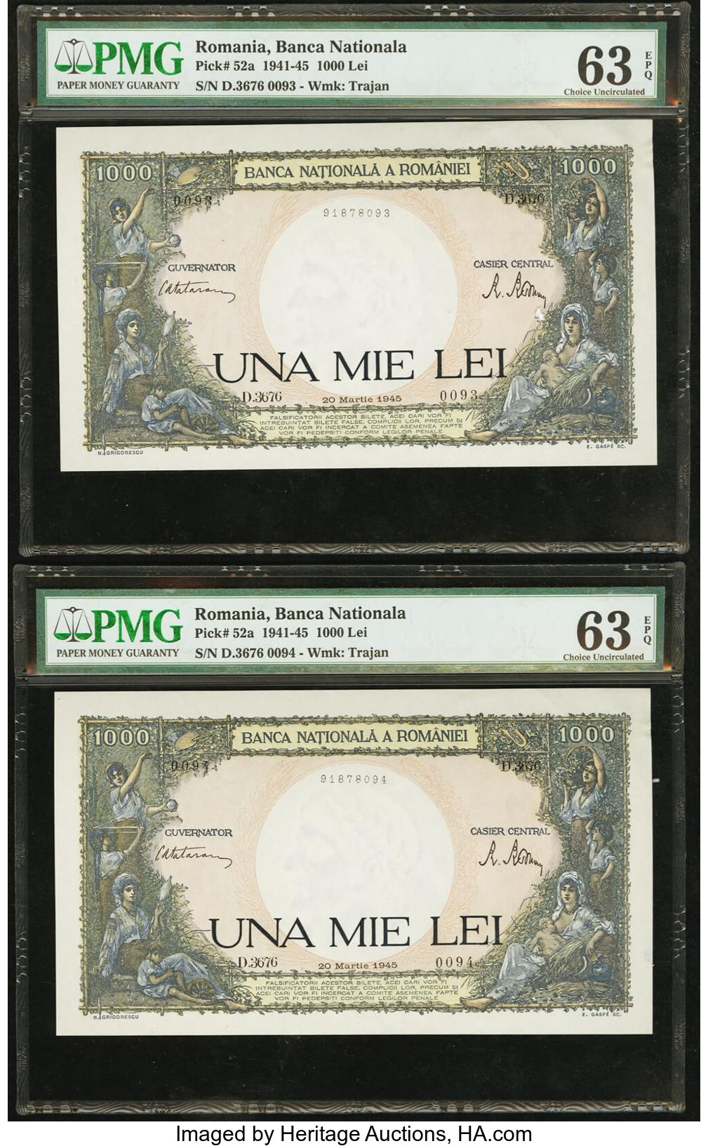 image for: Romania  1,000 lei (B233as)