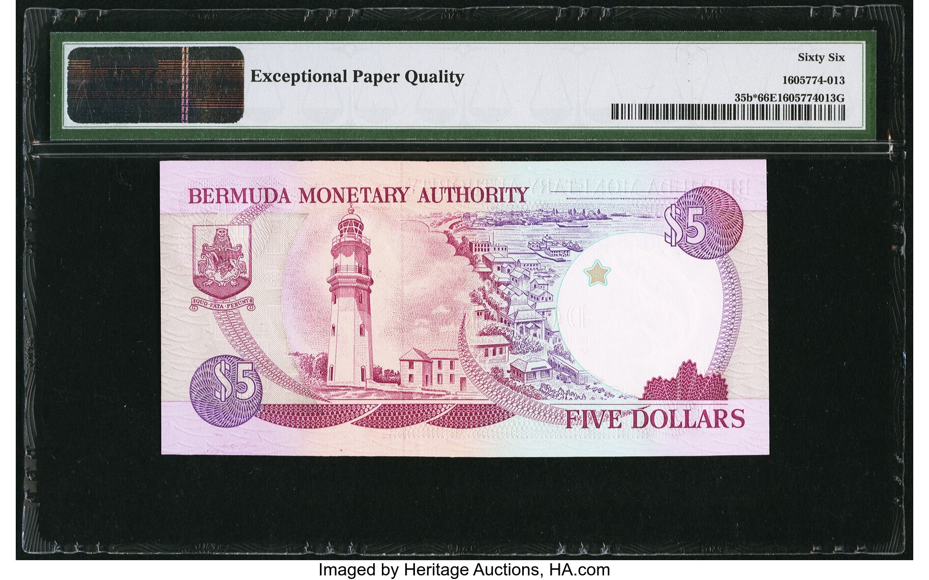 image for: Bermuda  5 dollars (B209as)