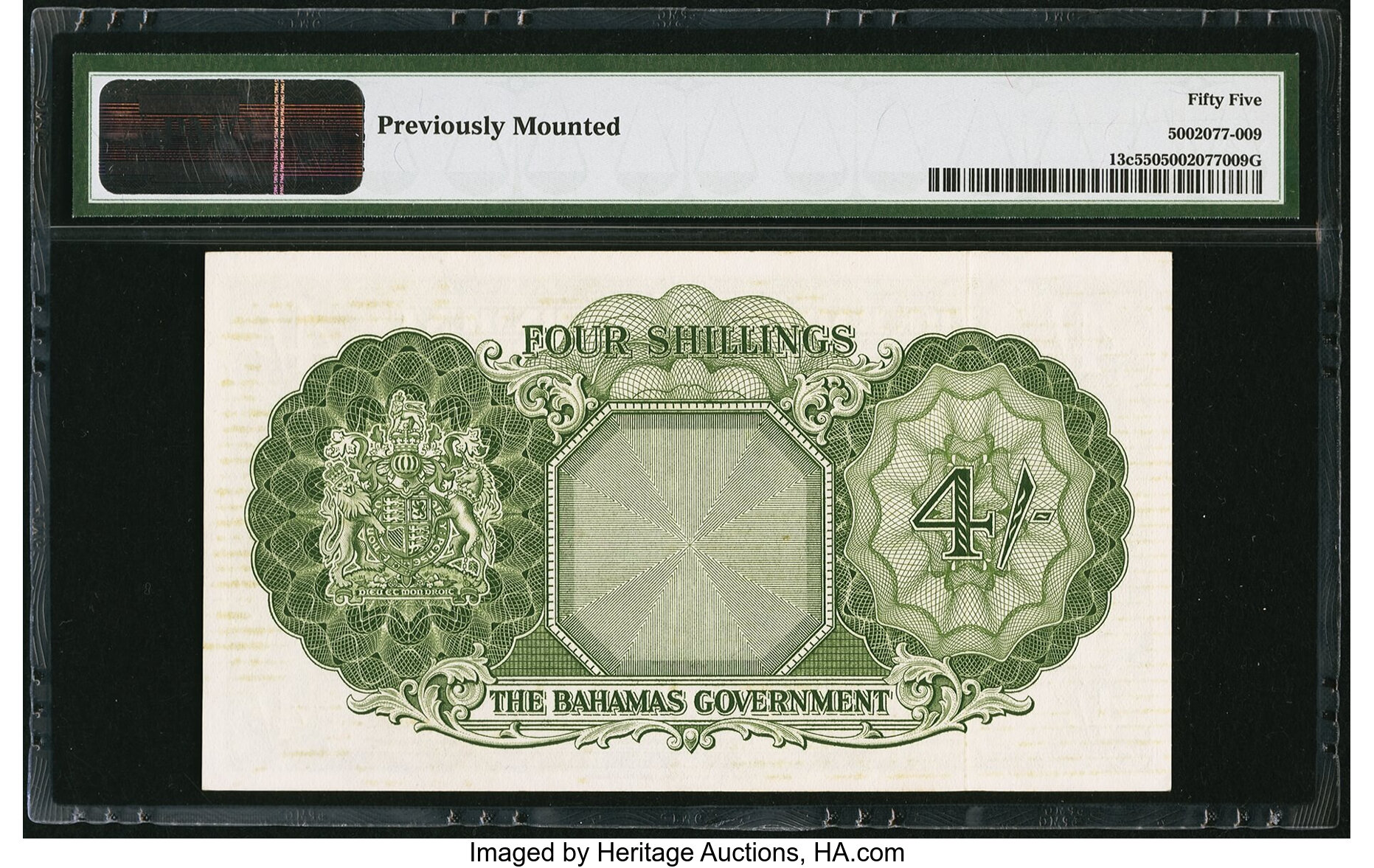 image for: Bahamas  4 shillings(B112b)