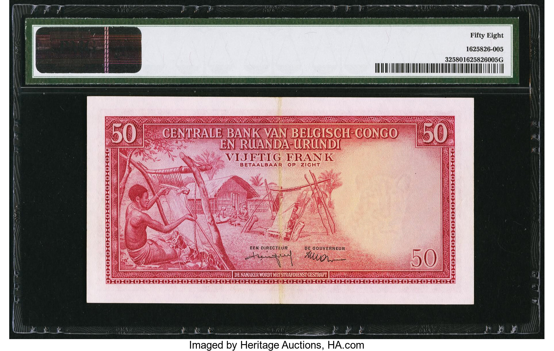 image for: Belgian Congo  50 francs(B312ns)