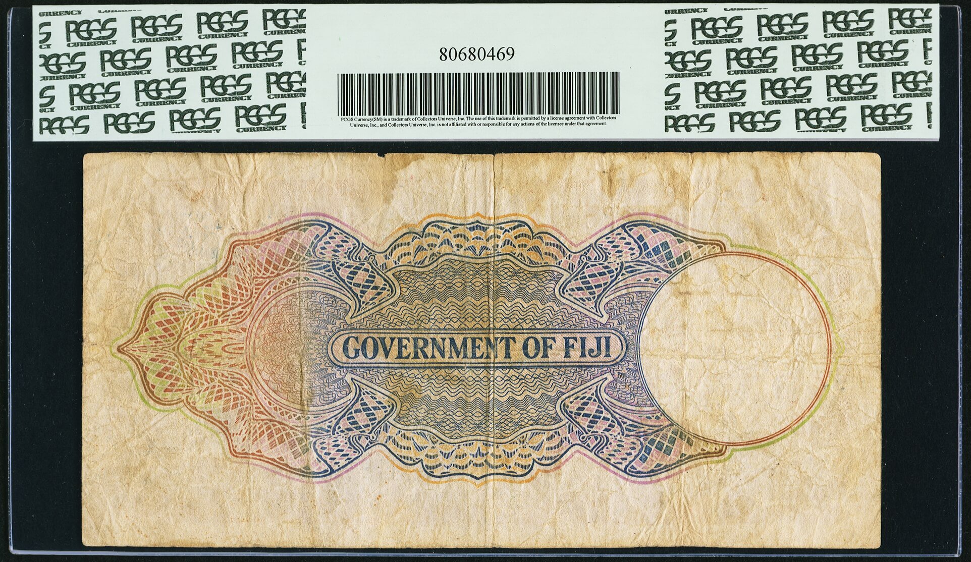 image for: Fiji  10 shillings(B314j)