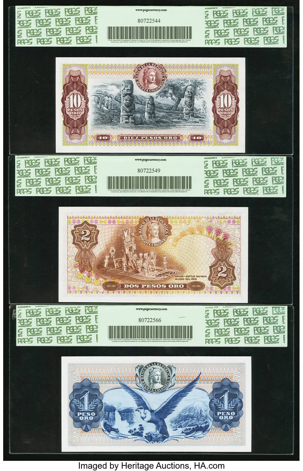 image for: Colombia  20 pesos oro(B951gz)
