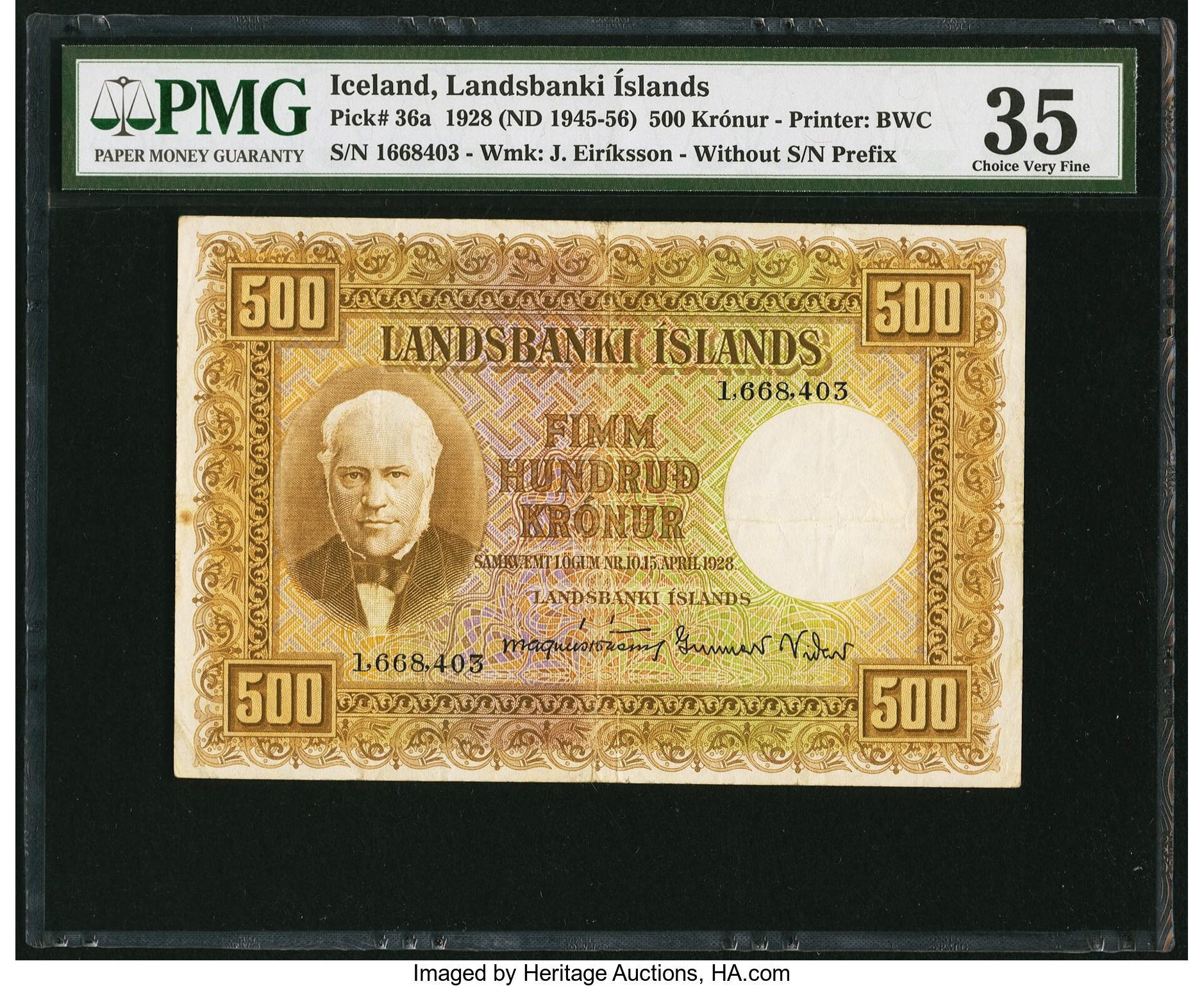 image for: Iceland  500 kr?nur (B614a3)