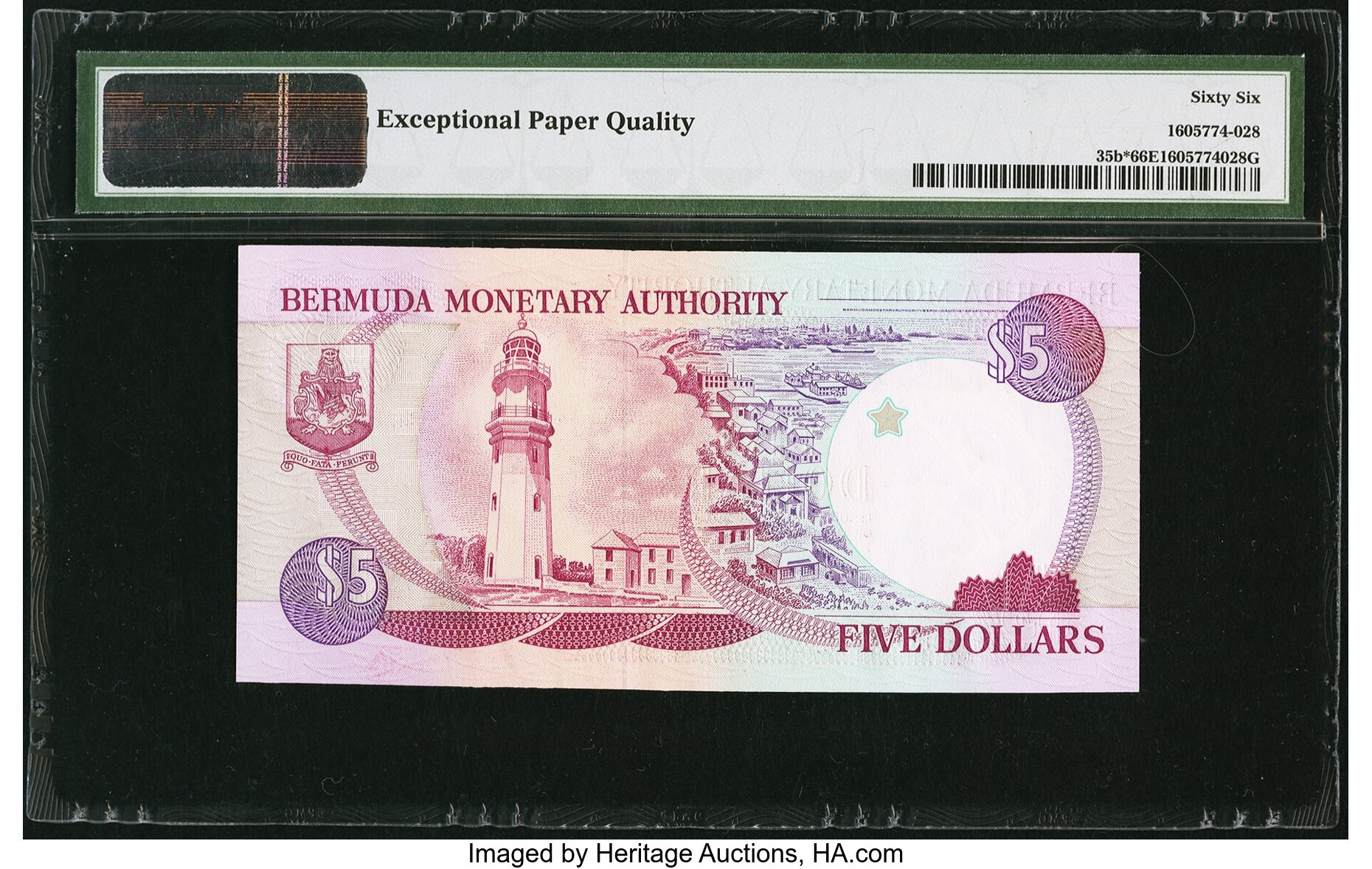 image for: Bermuda  5 dollars (B209az)