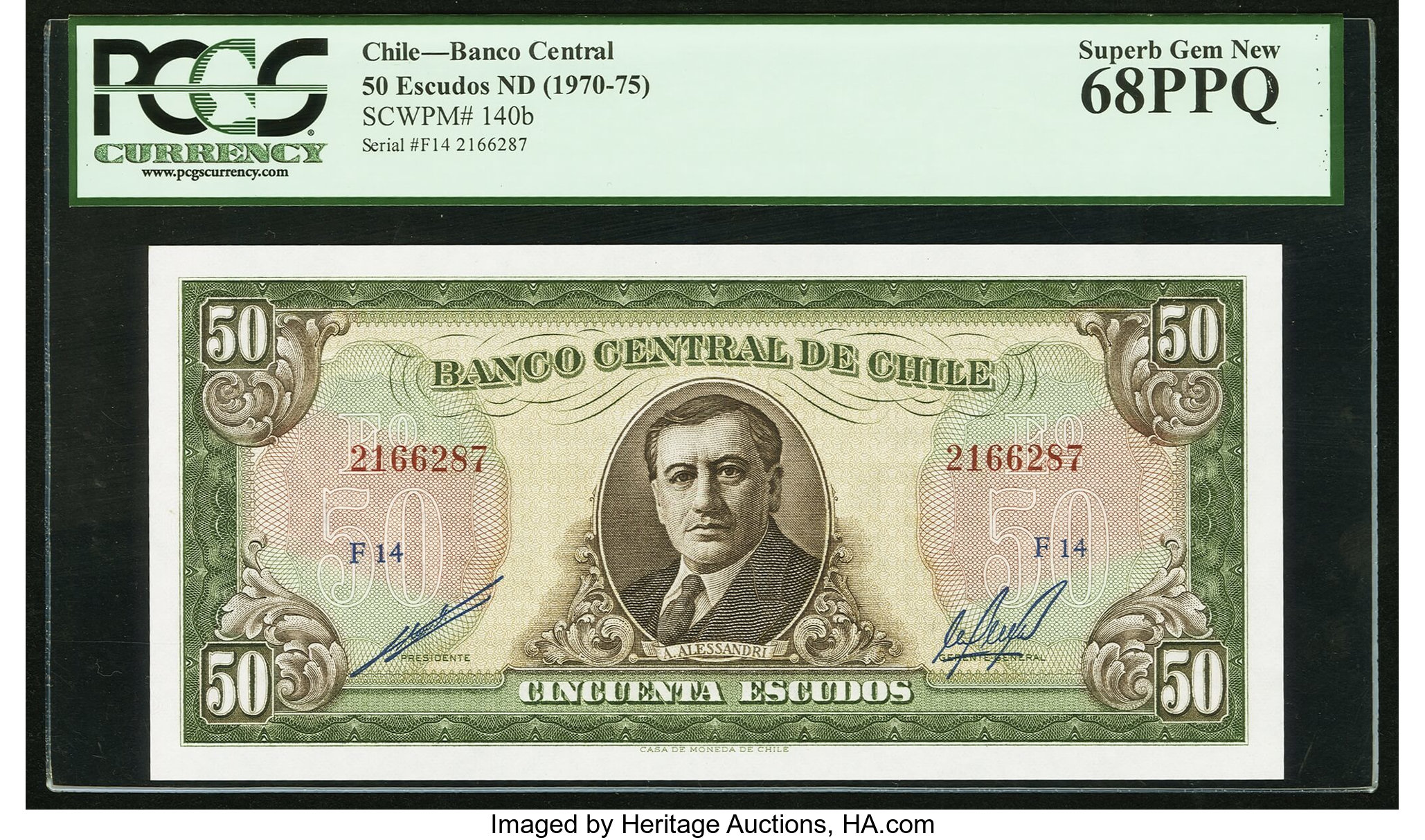 image for: Chile  50 escudos(B275z)