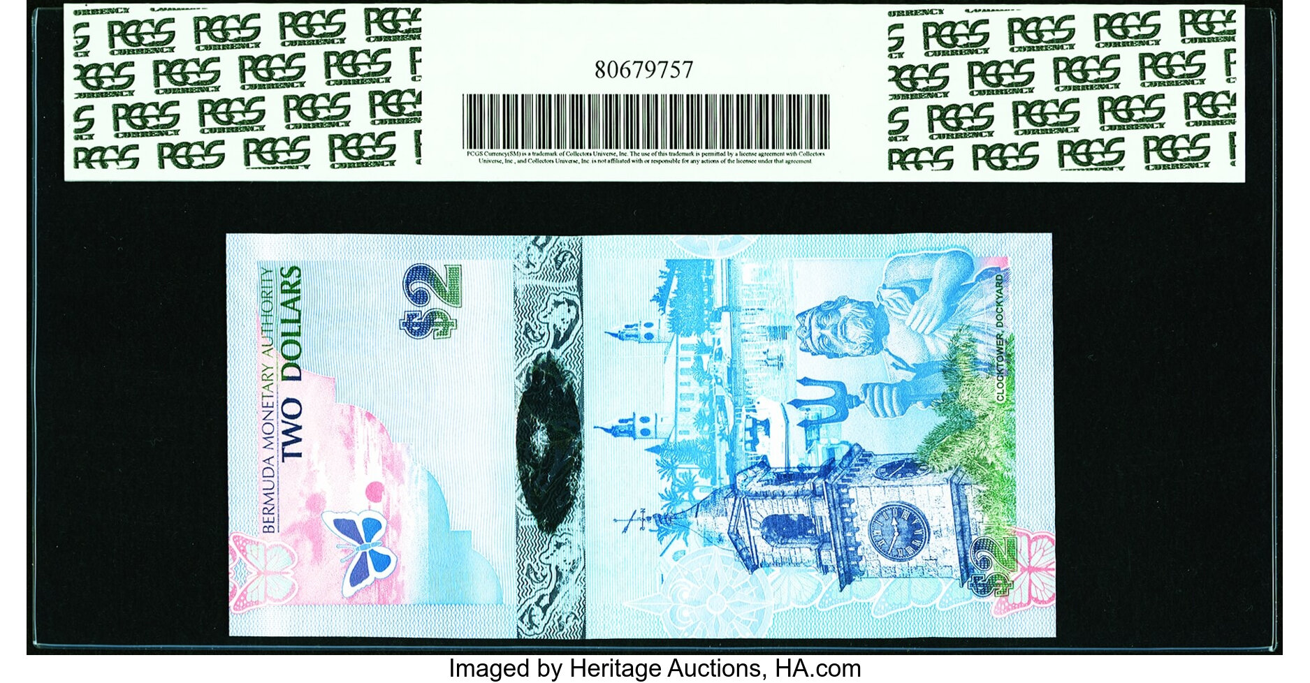 image for: Bermuda  2 dollars (B230bz)