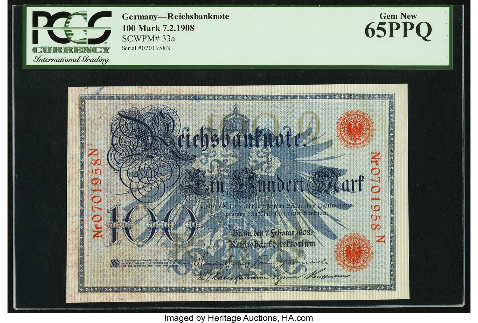 image for: Germany  100 mark (B210a5)