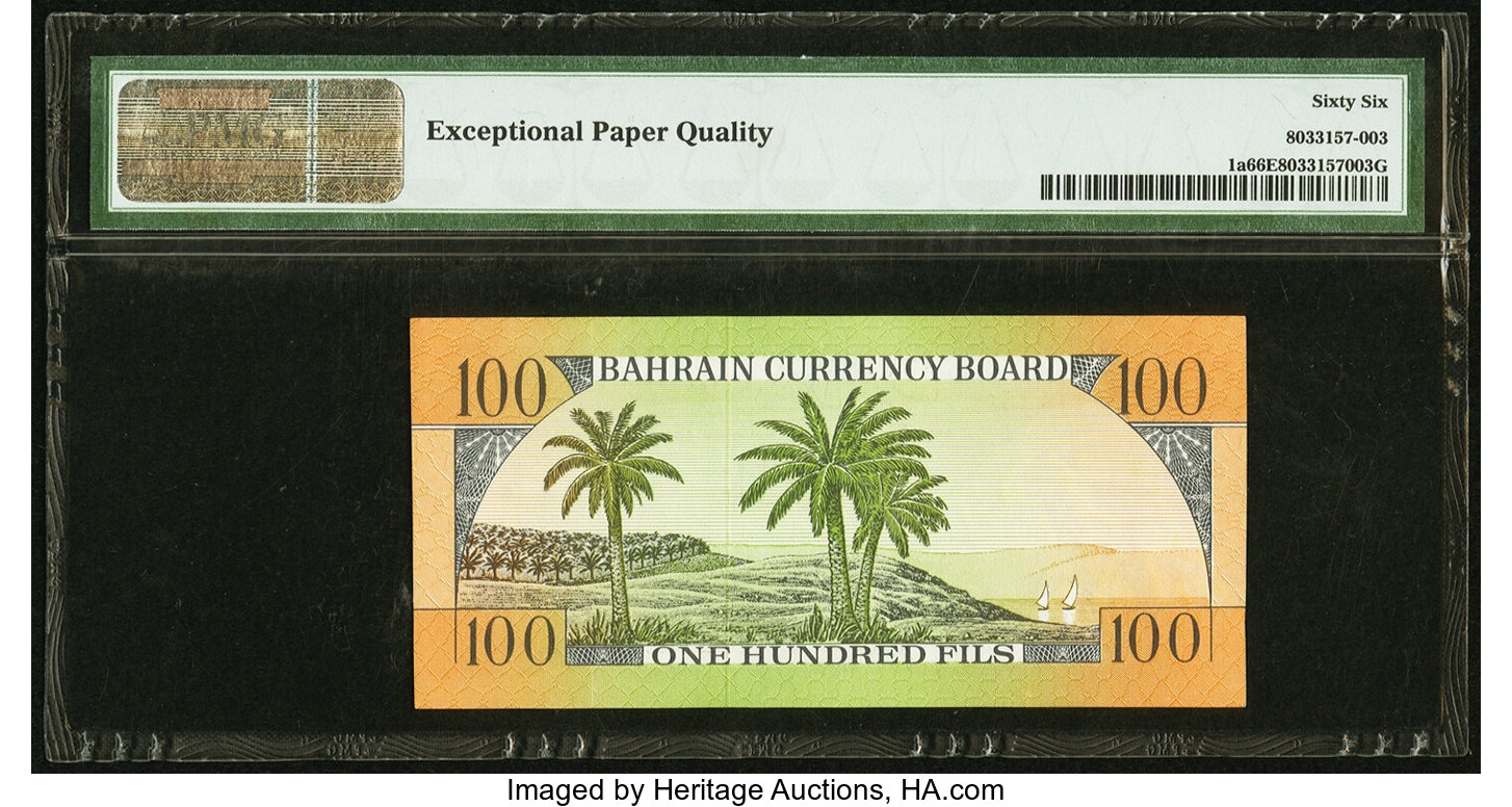 image for: Bahrain  100 fils(B101a)