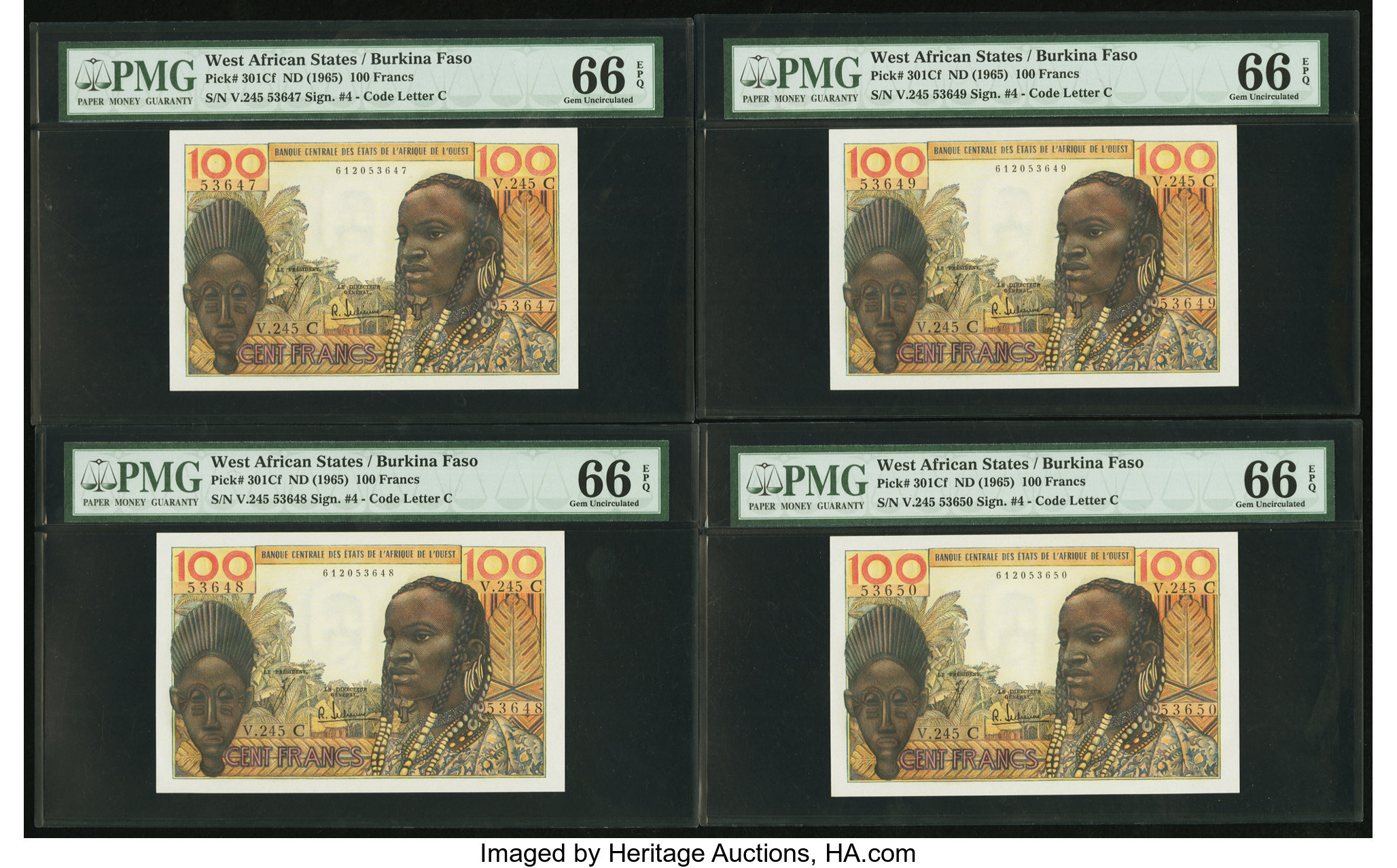 image for: West African States  100 francs (B106Cf)
