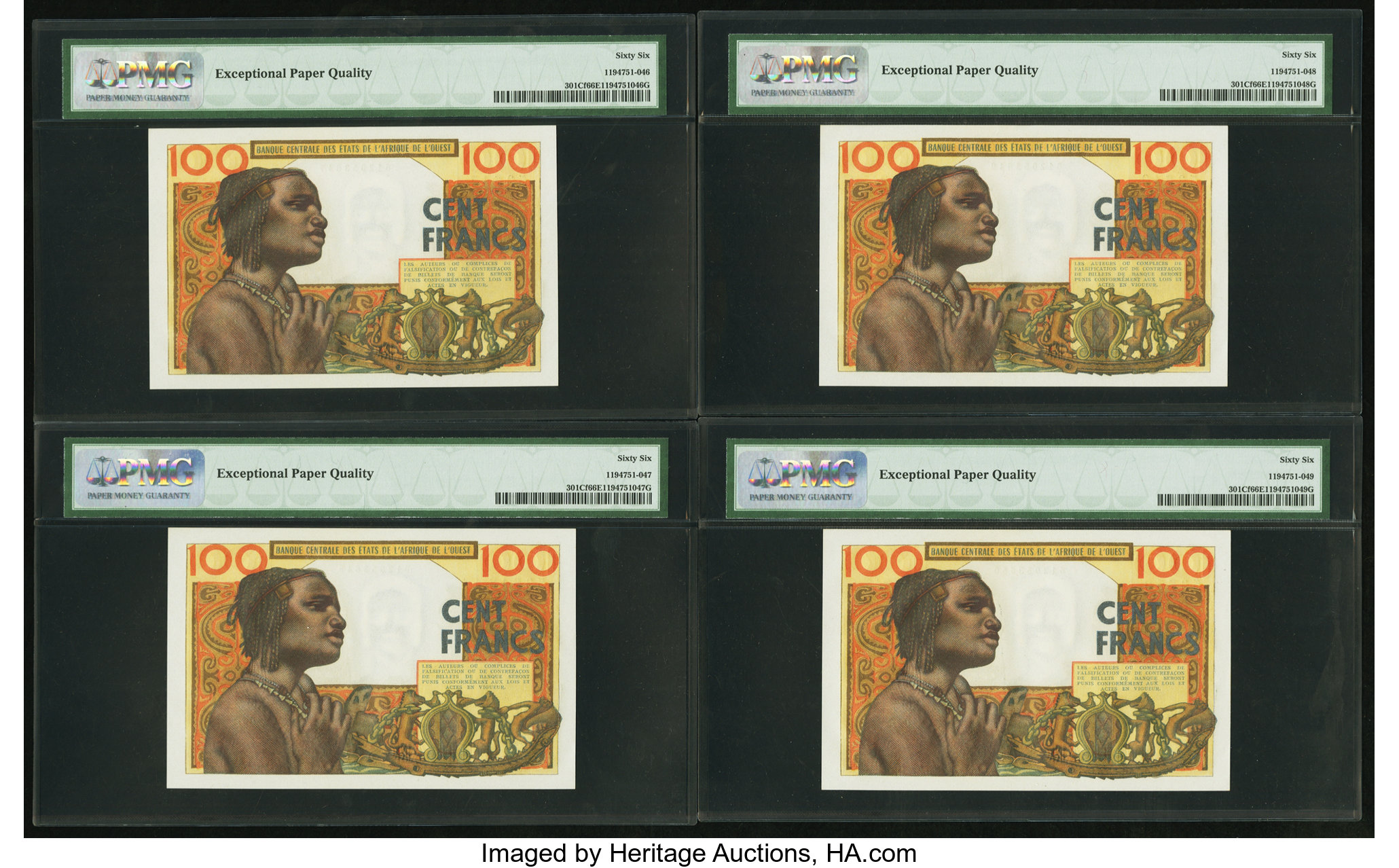 image for: West African States  100 francs (B106Cf)