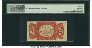 image for: Fr. 1291 25¢ Third Issue PMG Gem Uncirculated 65 EPQ....