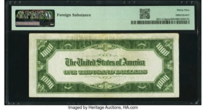 image for: Fr. 2211-C $1,000 1934 Mule Federal Reserve Note. PMG Choice Very Fine 35....