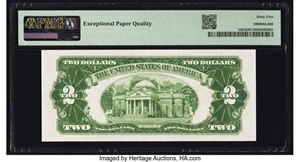 image for: Fr. 1501 $2 1928 Legal Tender Note. PMG Gem Uncirculated 65 EPQ....