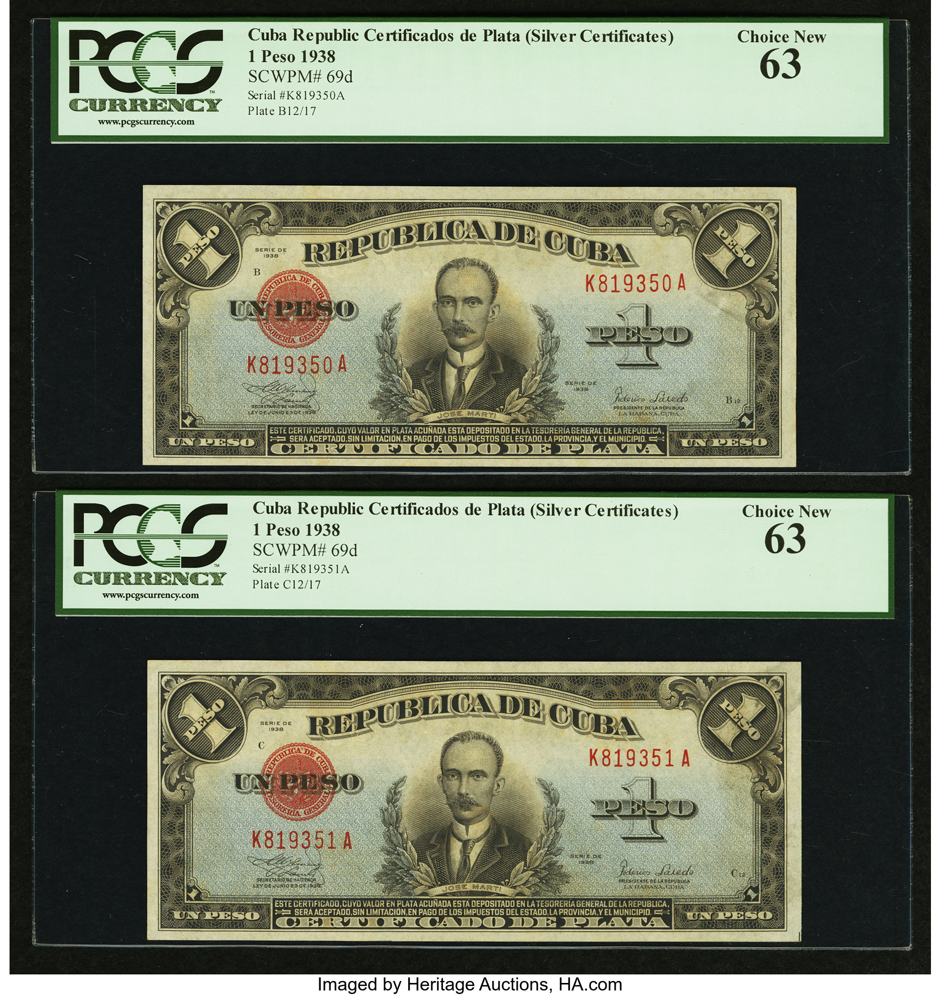 image for: Cuba  1 peso(B401c)