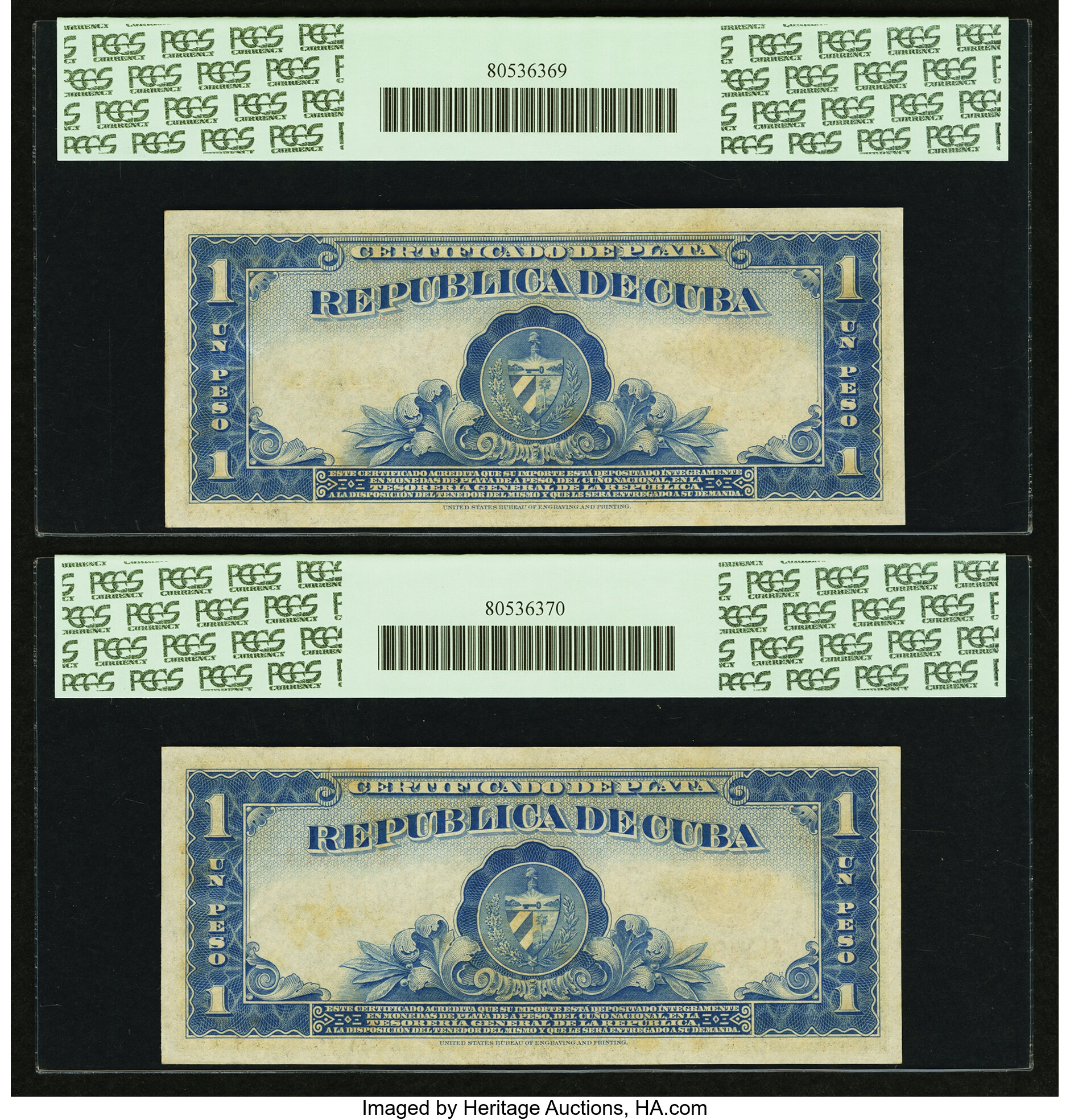 image for: Cuba  1 peso(B401d)
