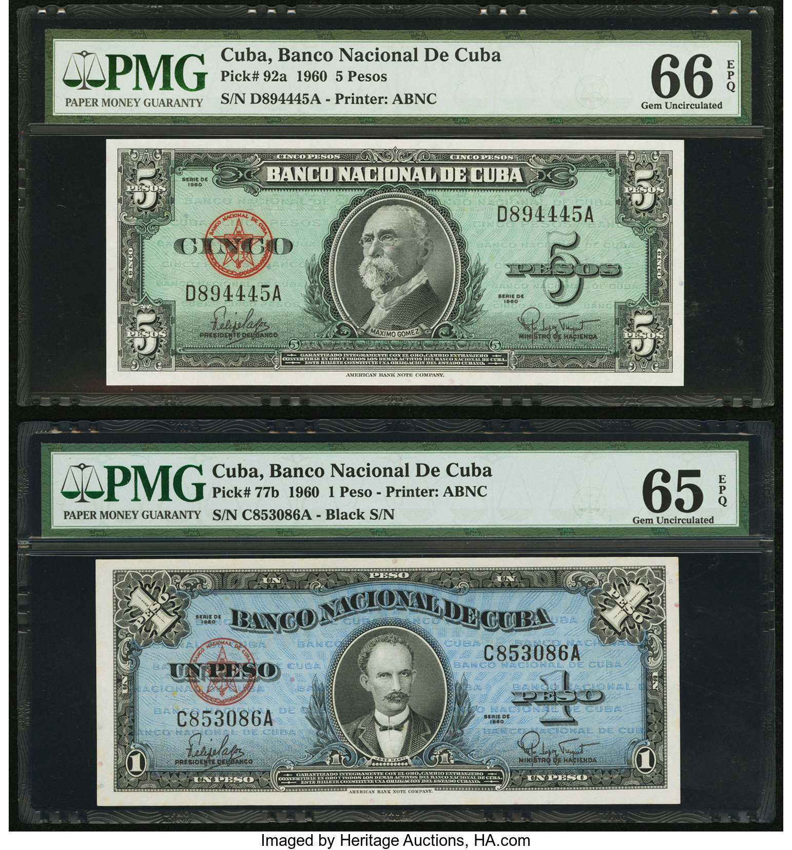 image for: Cuba  1 peso (B801ap1)